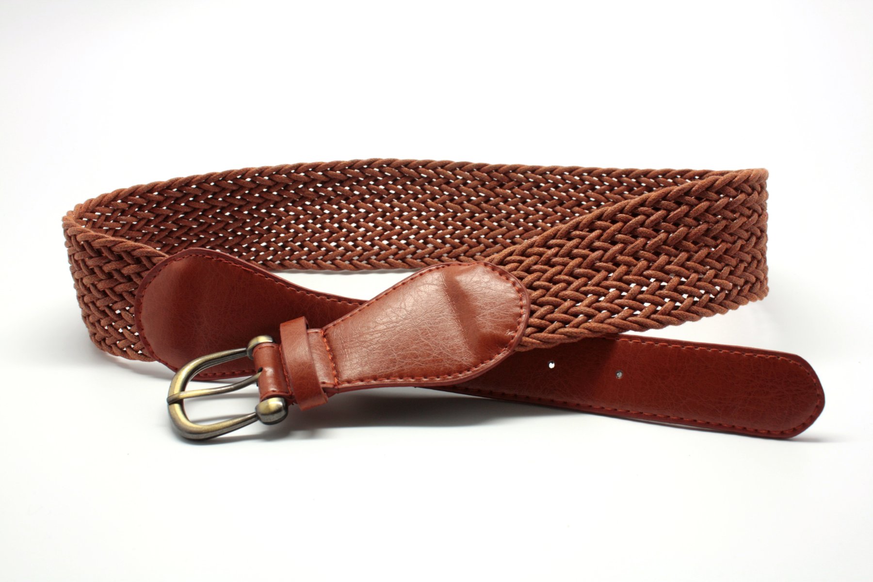 Woman leather belt photo