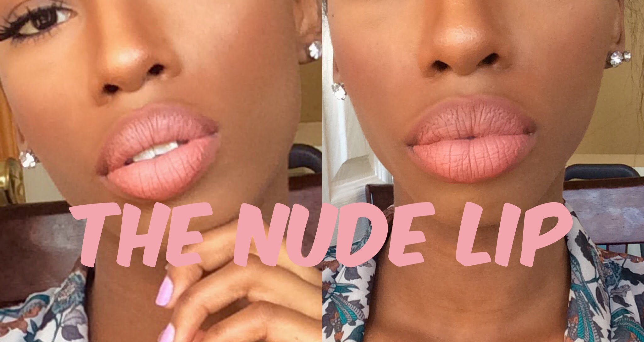 NUDE LIPSTICK FOR BROWNSKIN GIRLS -LA girl Liquid lipstick - YouTube