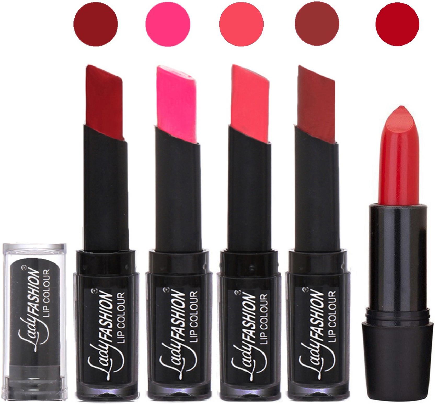 Lady Fashion Lipstick Beauty Makeup Women Professional Lip Colors ...