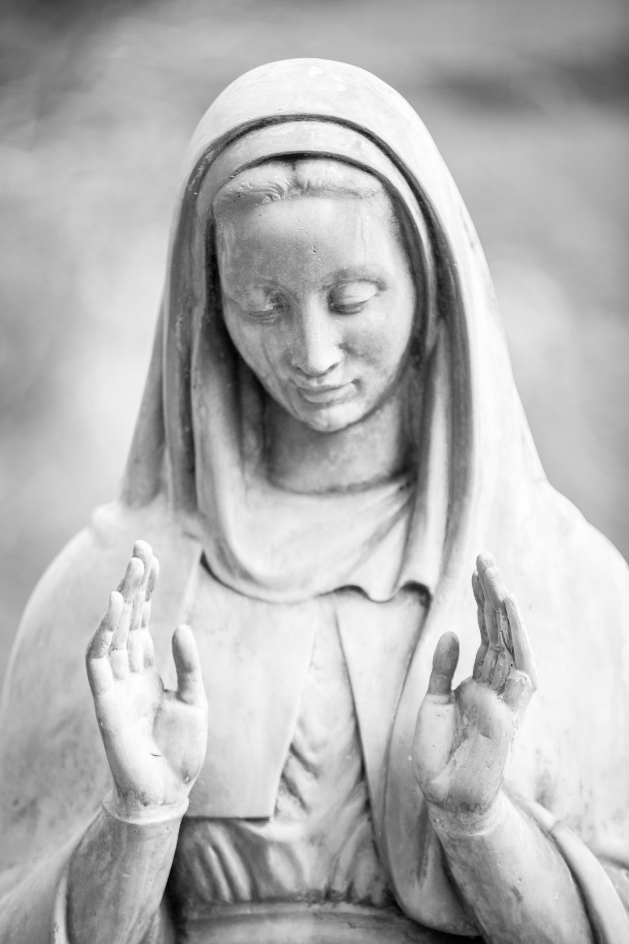 Sad Woman Praying Free Stock Photo - Public Domain Pictures