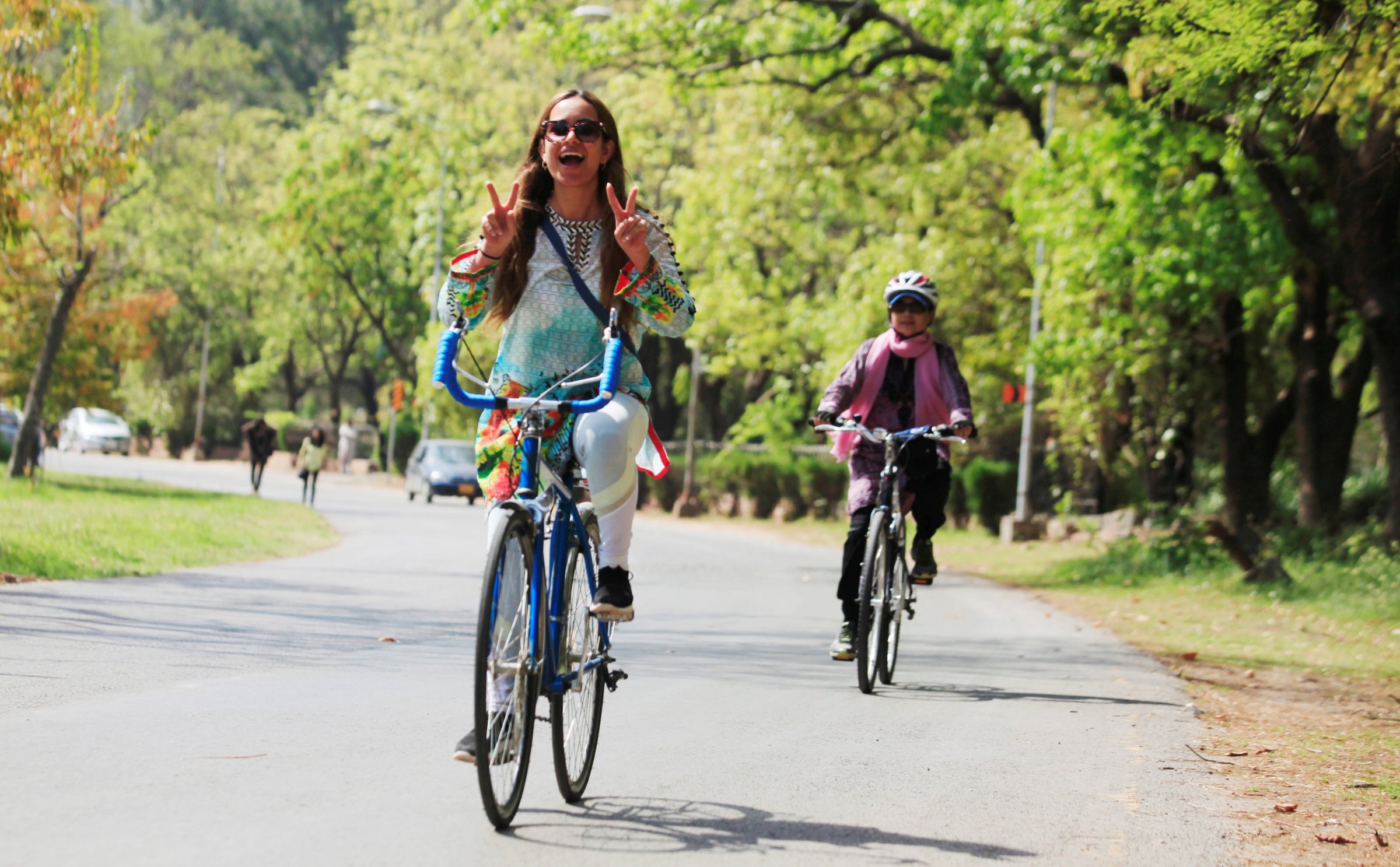 Women are riding bikes in public to challenge gender norms in ...