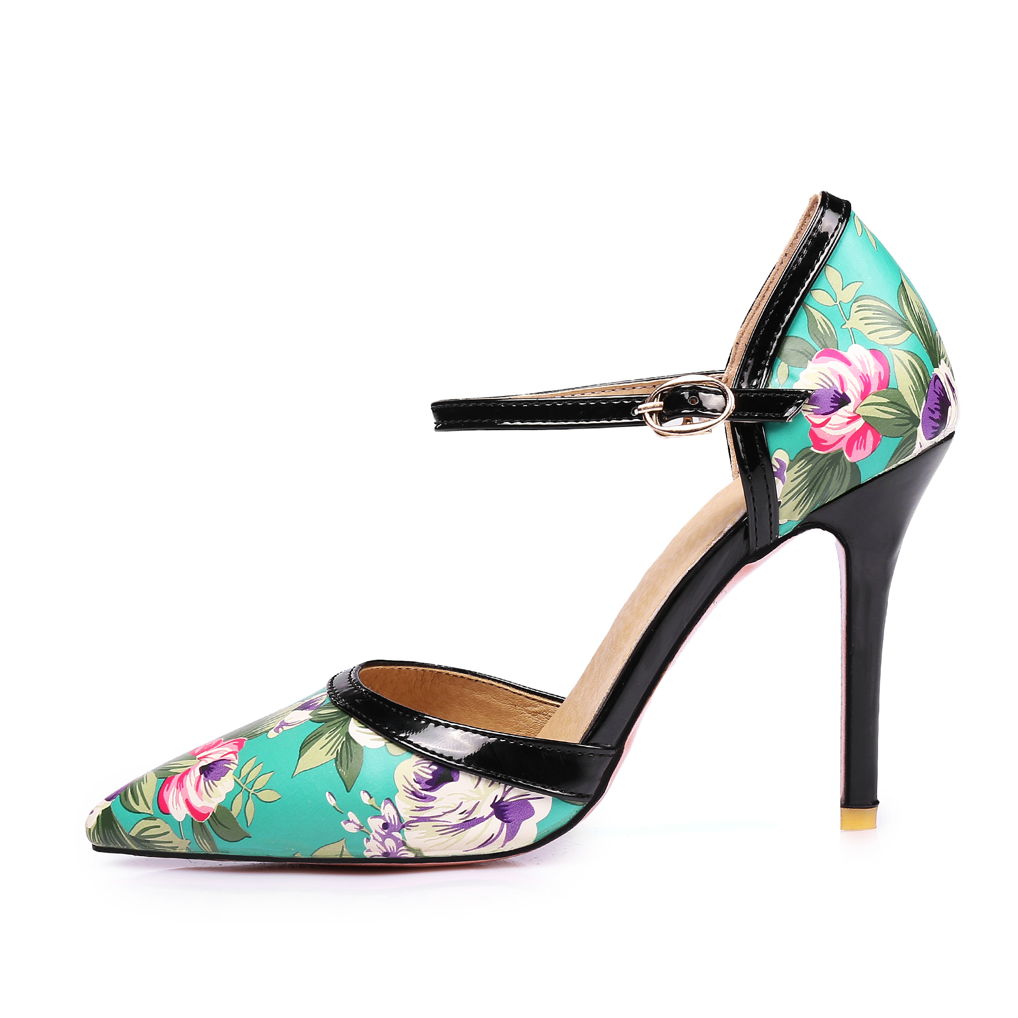 US$ 30 - 2018 summer high heels 10cm fashion flowers sandals ...
