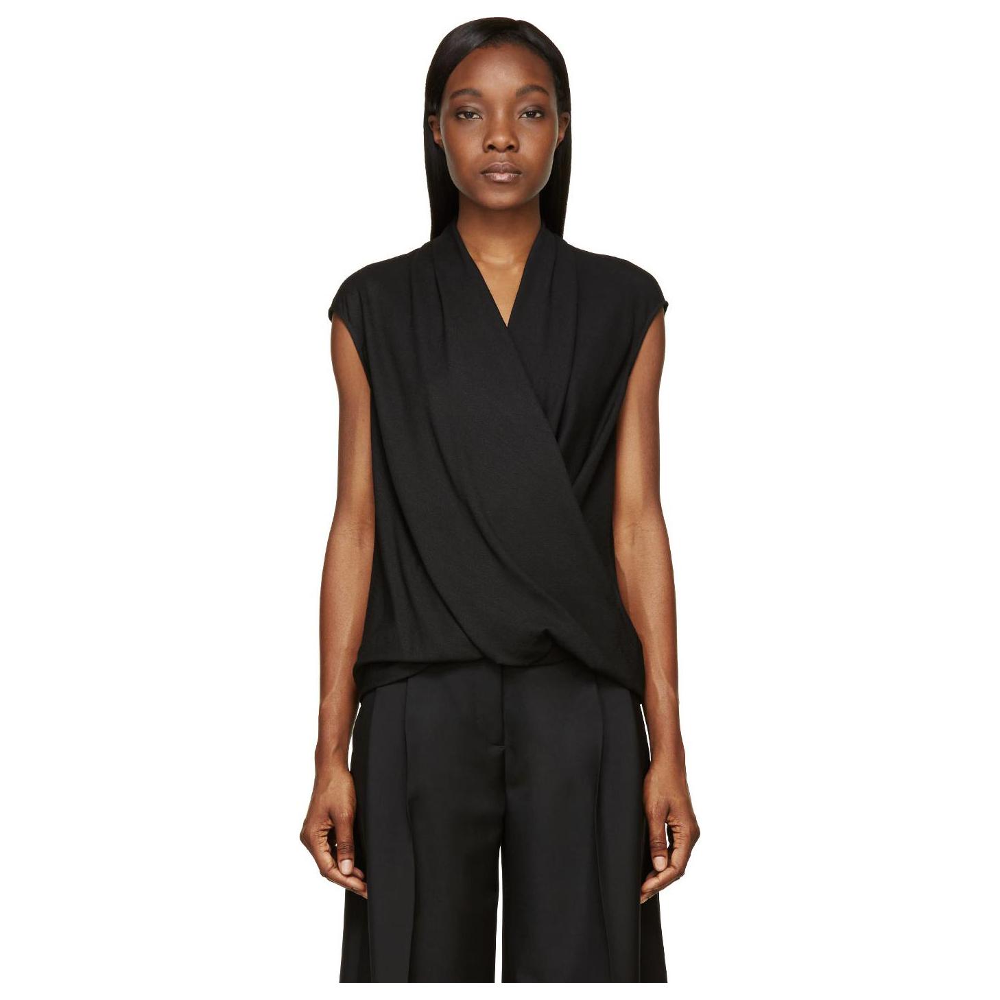 See by ChloÃƒÂ© Women's Black Crepe Blouse | Clothing Style