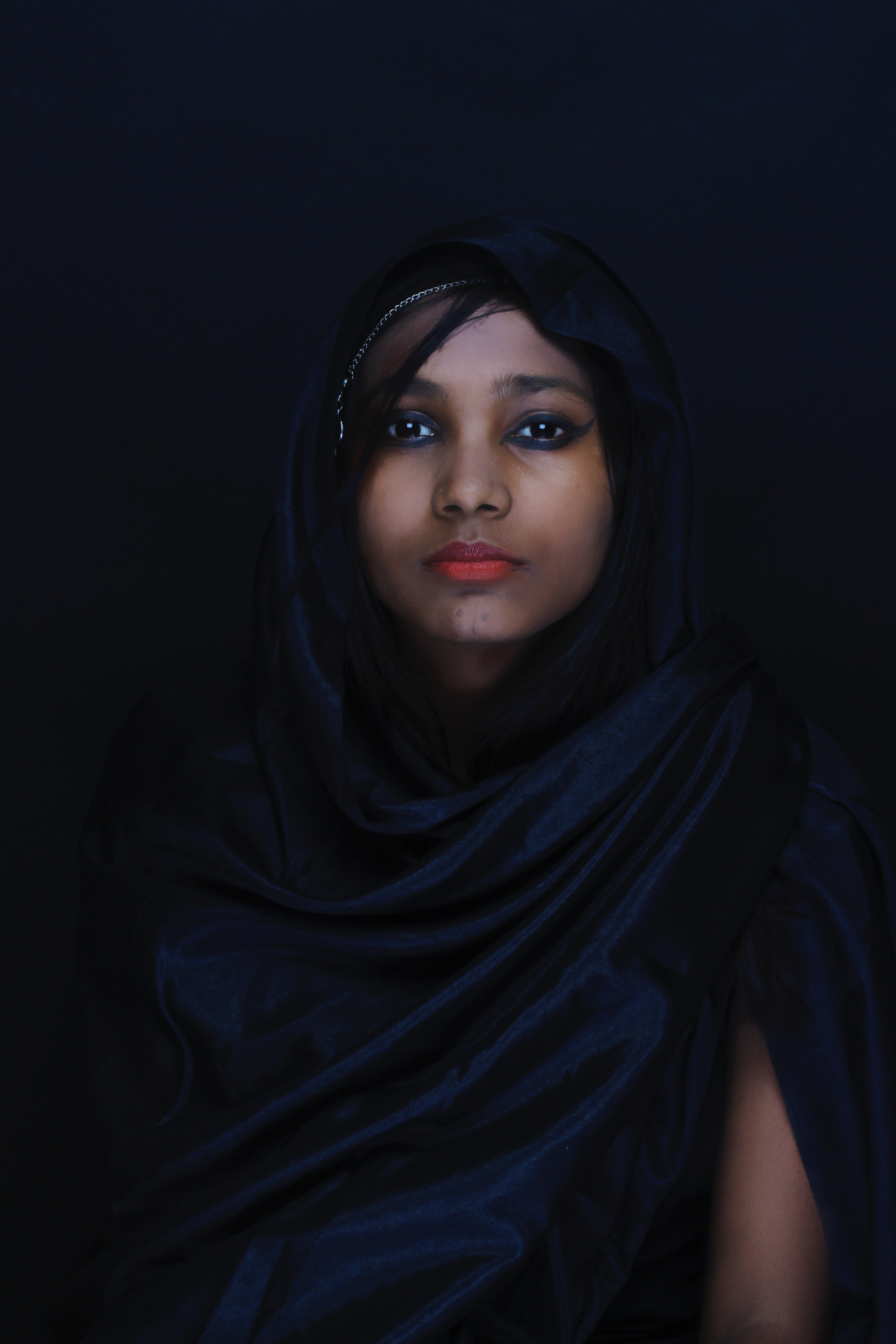 Download Free photo: Woman Wearing Blue Hijab - Islamic girl, Young ...