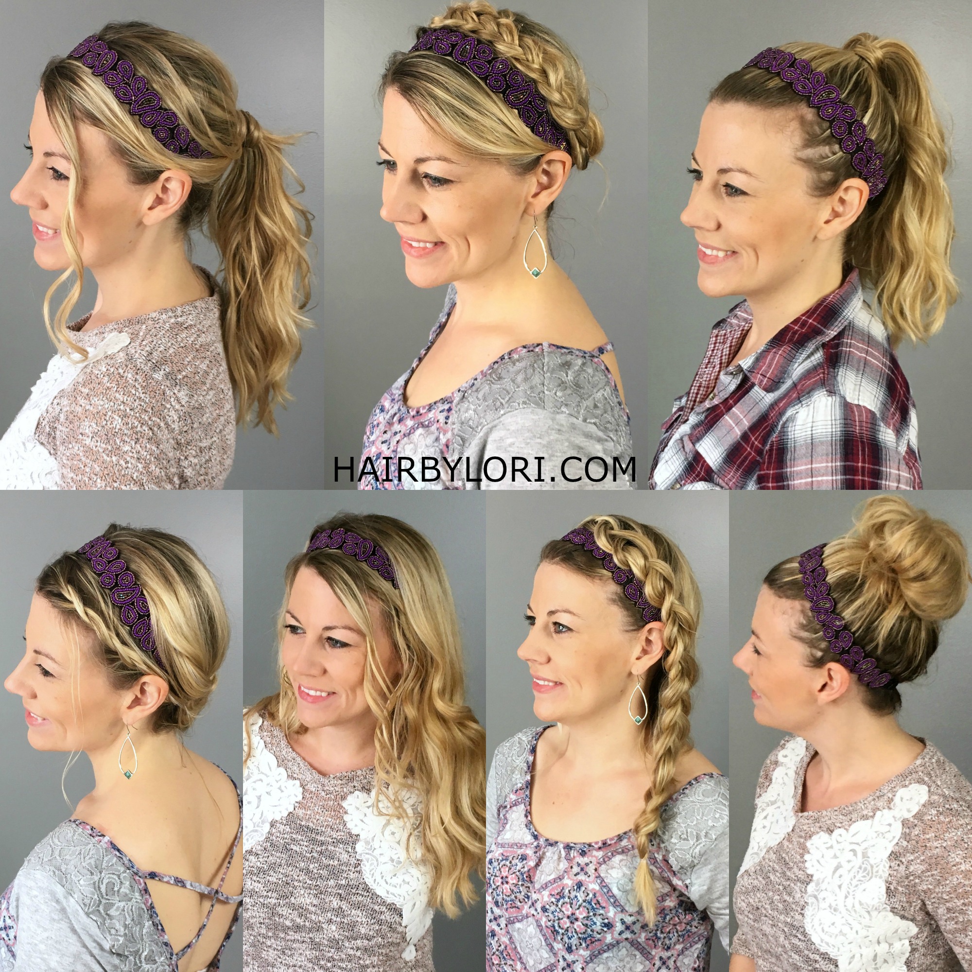 7 Ways to Wear a Headband - HAIR BY LORI