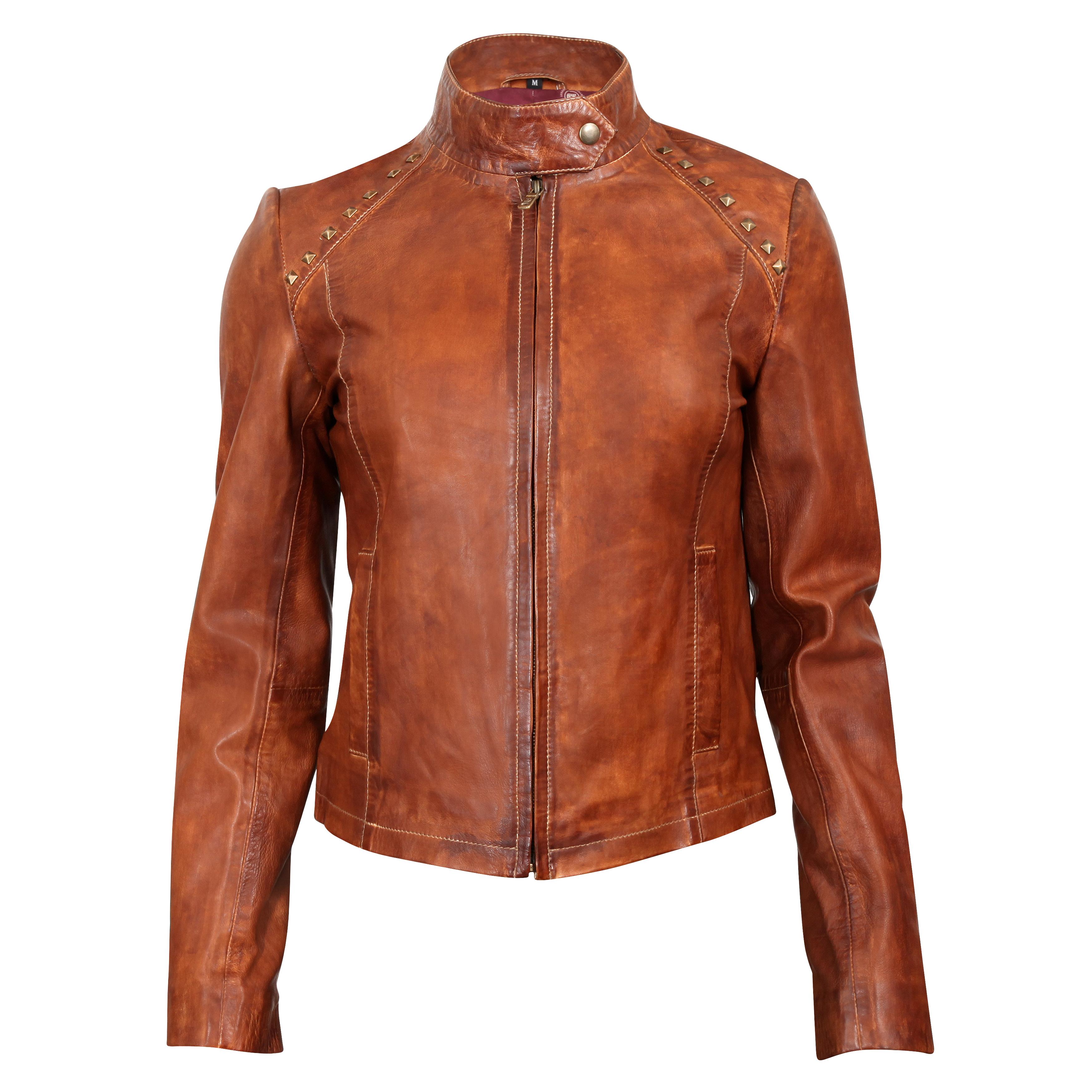 Durango Leather Company Women's Belle Starr Studded Jacket, DLC0046