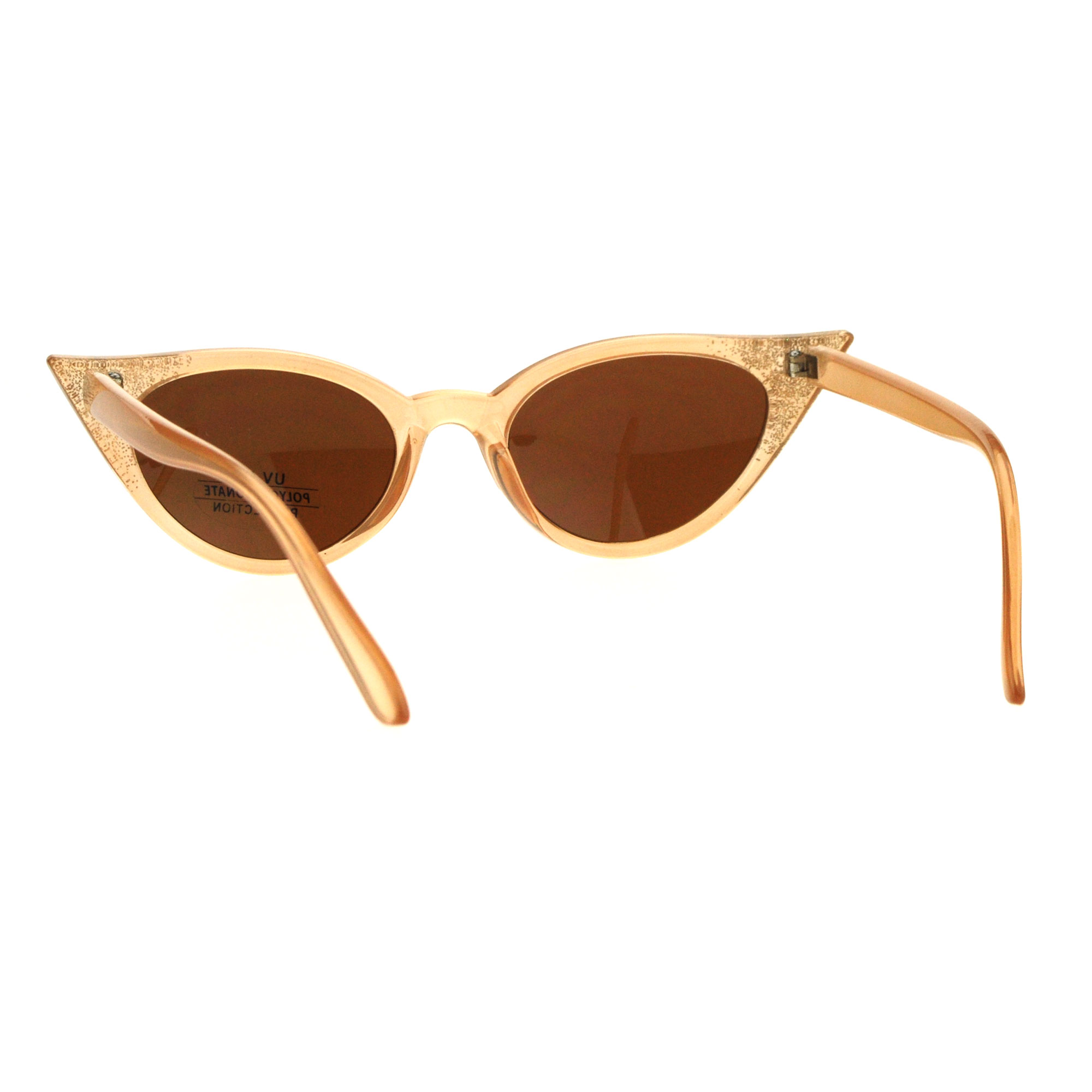 Womens Retro Vintage Style Glam Narrow Cat Eye Sunglasses | eBay