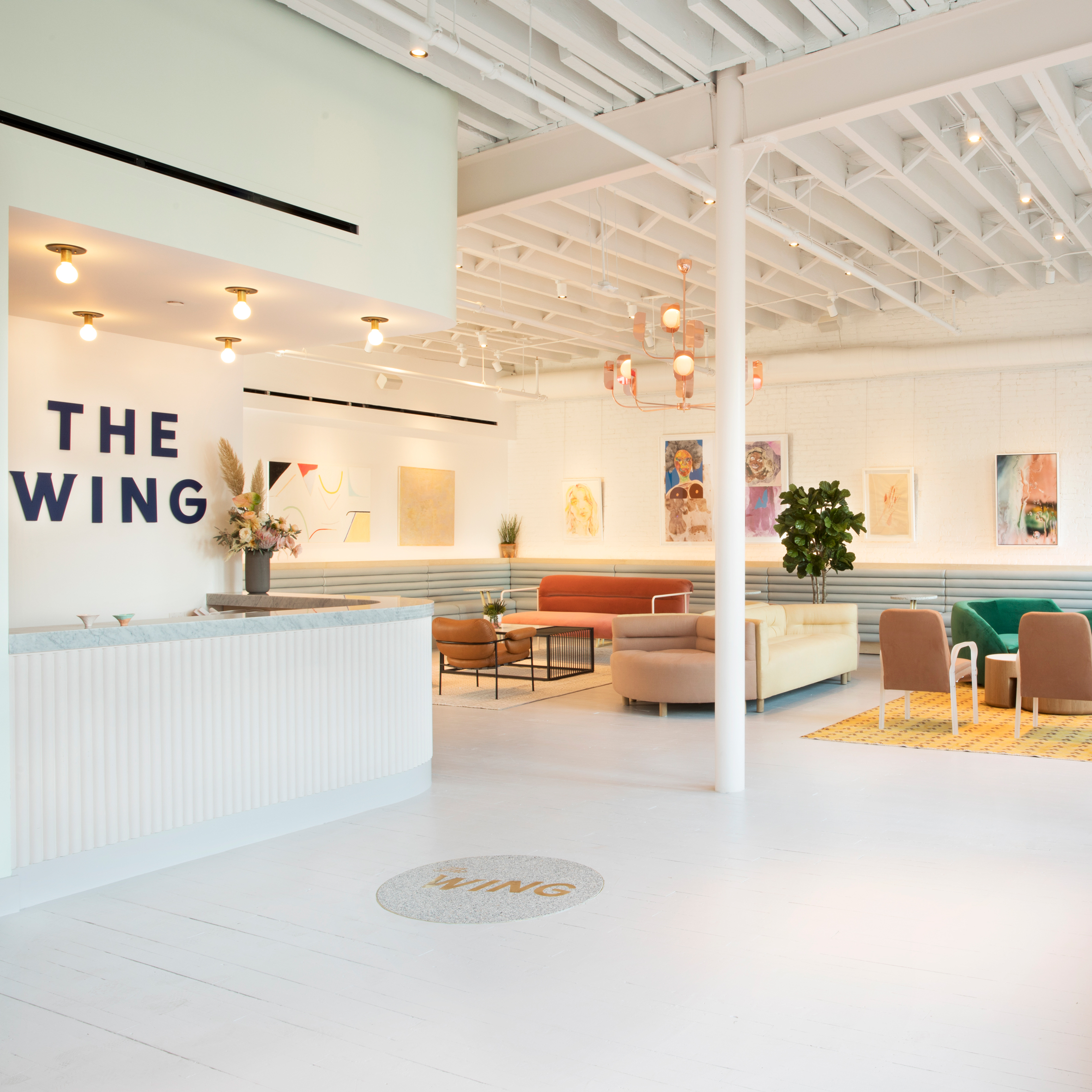 Female co-working club The Wing opens in New York loft
