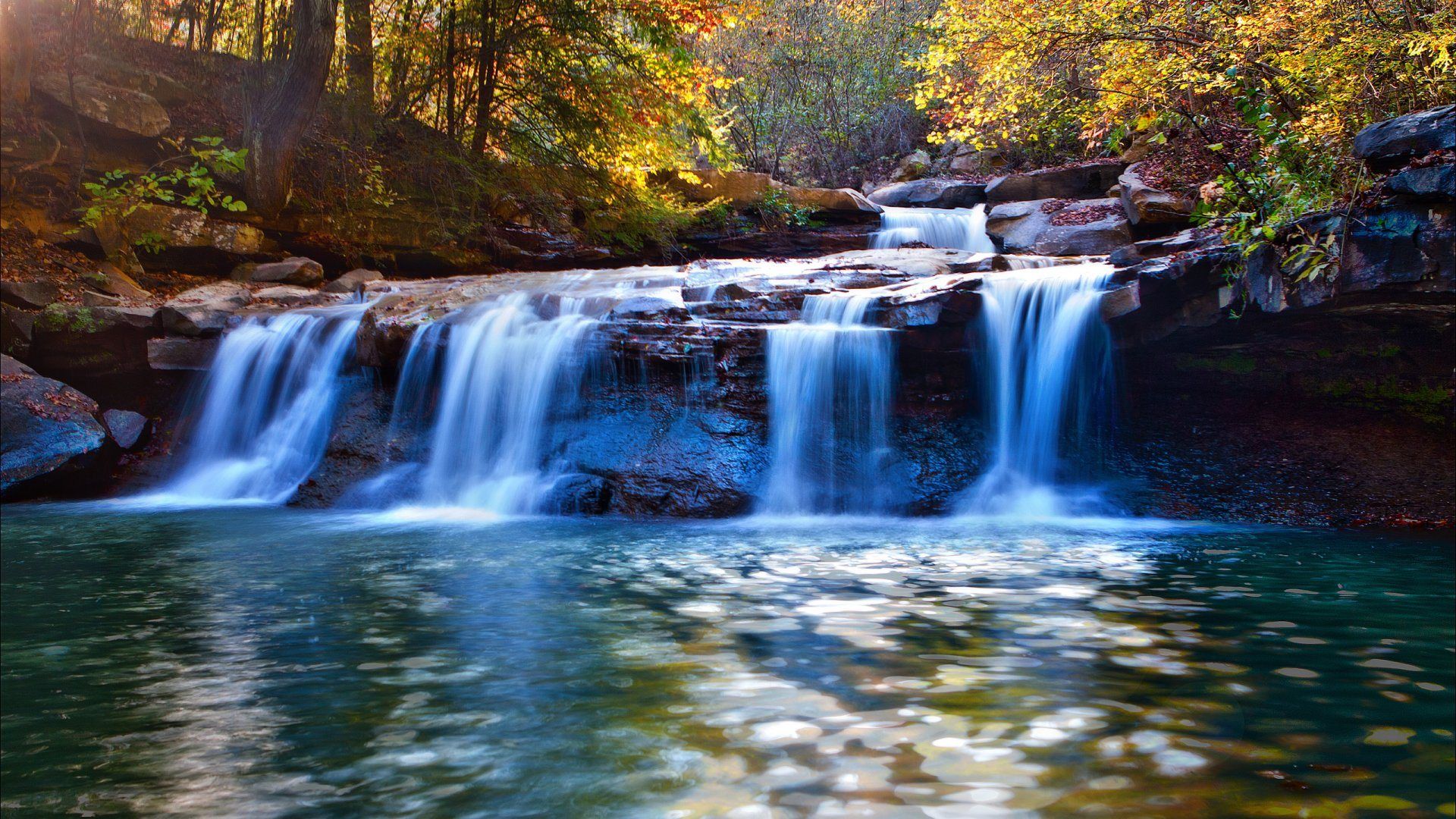 wonderful-waterfall-wallpaper | Emotional scenery | Pinterest