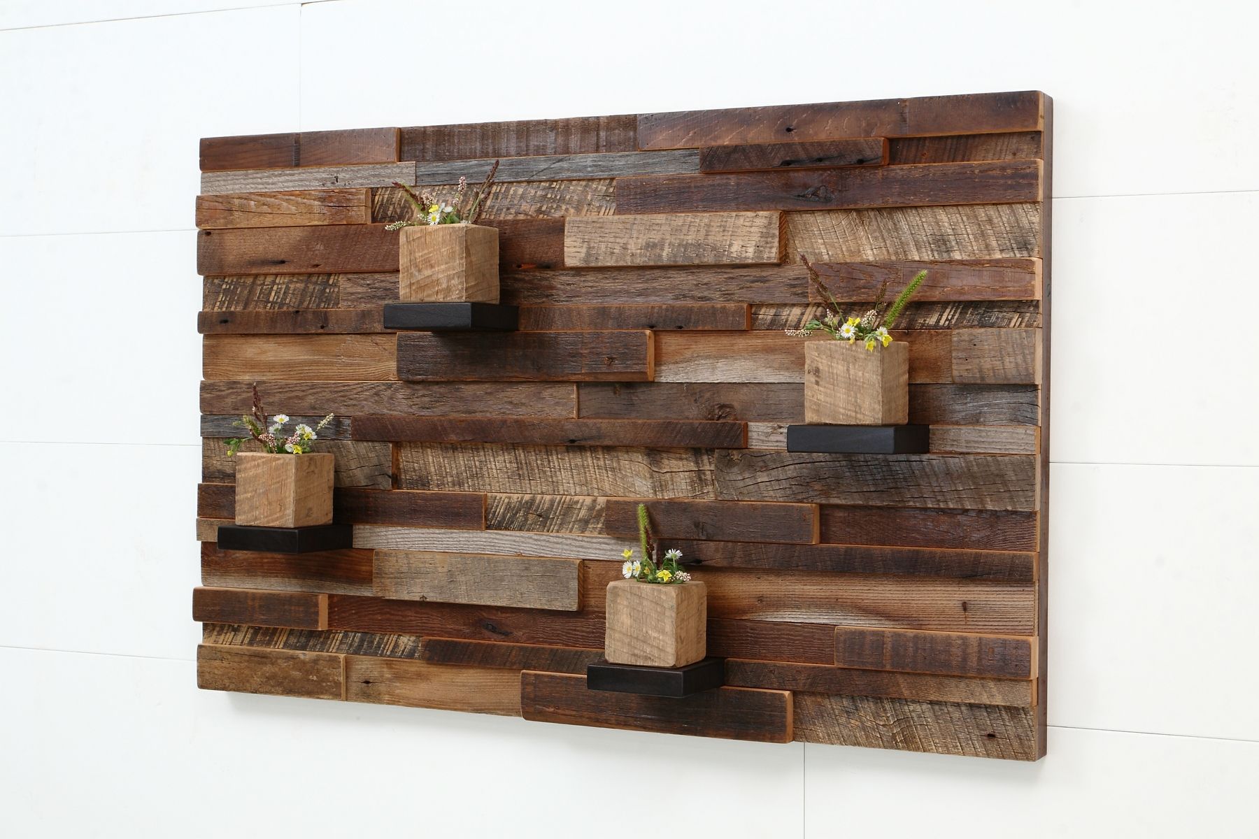 Hand Crafted Reclaimed Wood Wall Art Made Of Old Barnwood. by ...