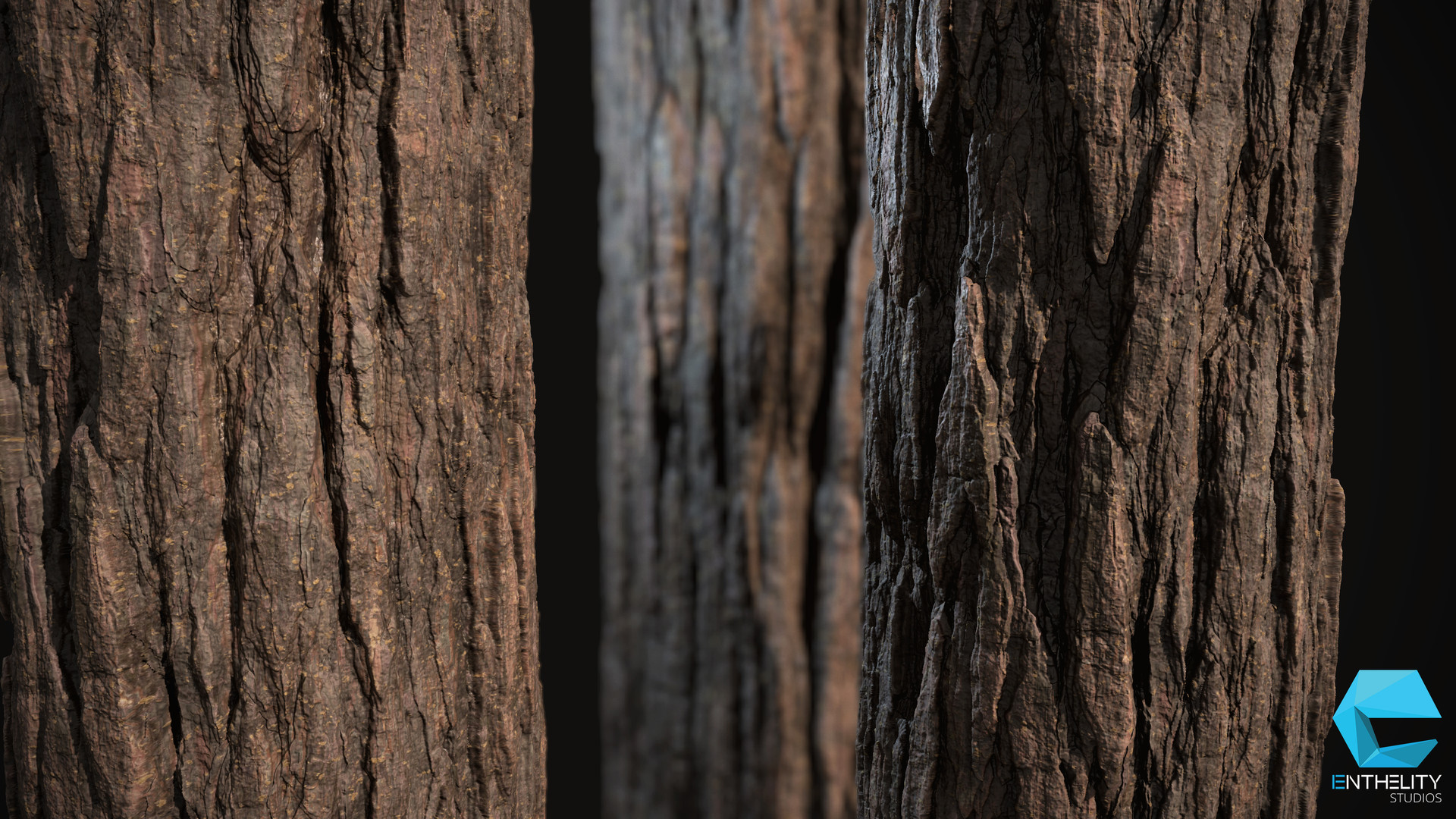 ArtStation - Pine Tree Bark, Enrico Tammekänd