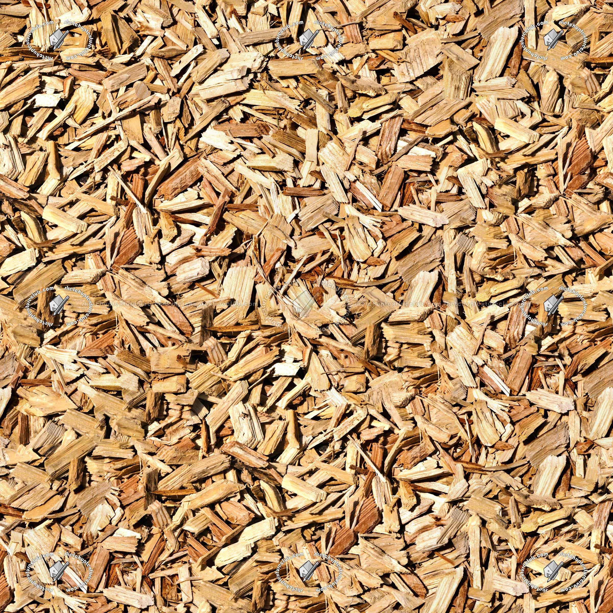 Wood Chips - Mulch textures seamless