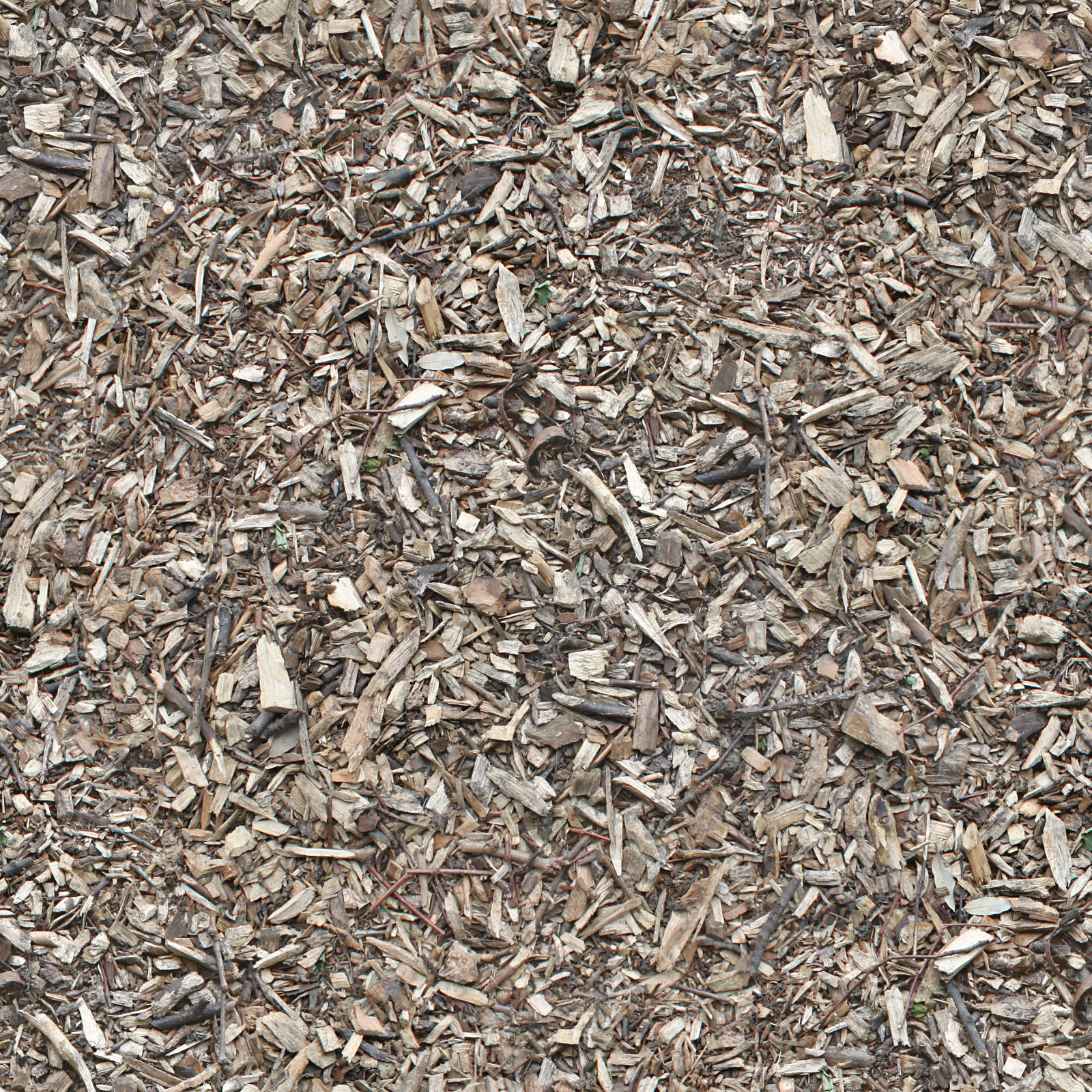 High Resolution Seamless Textures: Seamless wood chips ground texture