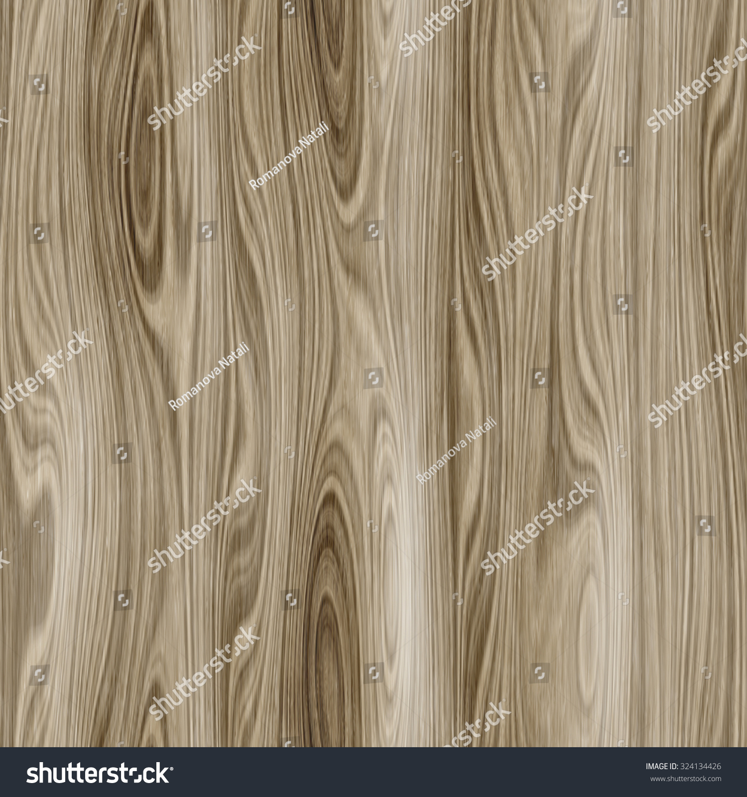 Seamless Light Brown Wood Surface Background Stock Illustration ...