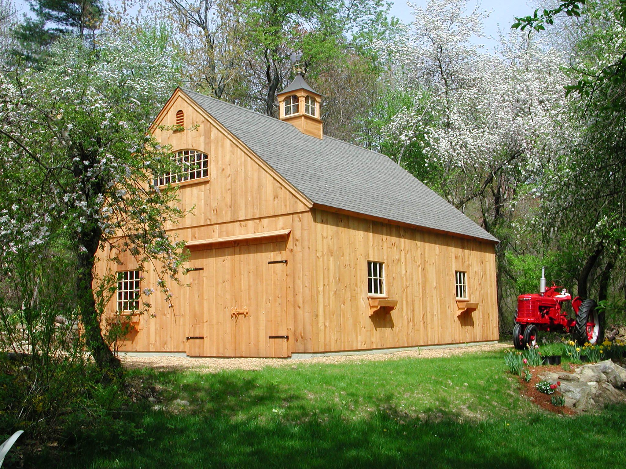 Our 24'x 30' One Story Barn. www.countrycarpenters.com | One Story ...