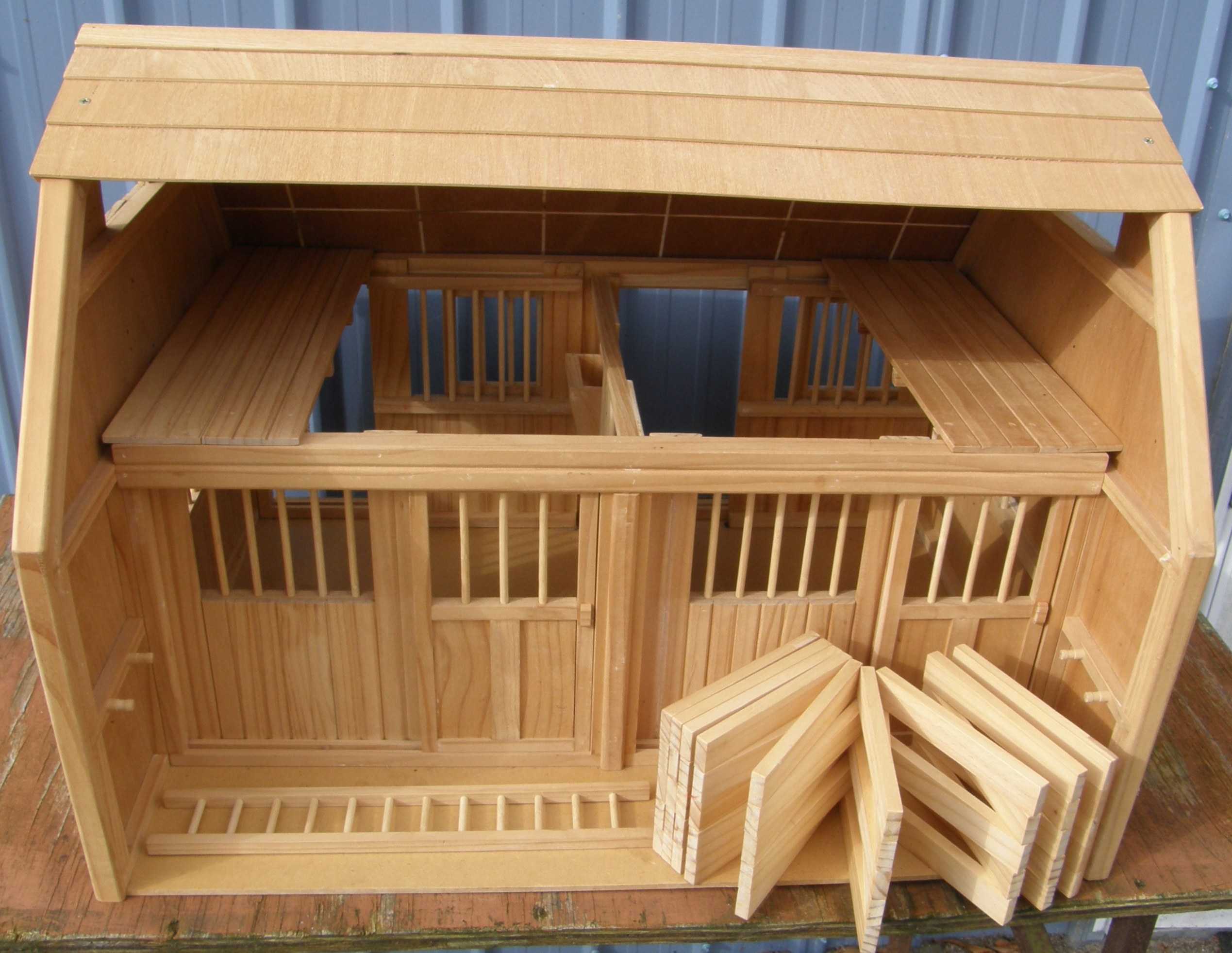 Toy Wooden Barns For Horses - Wooden Designs