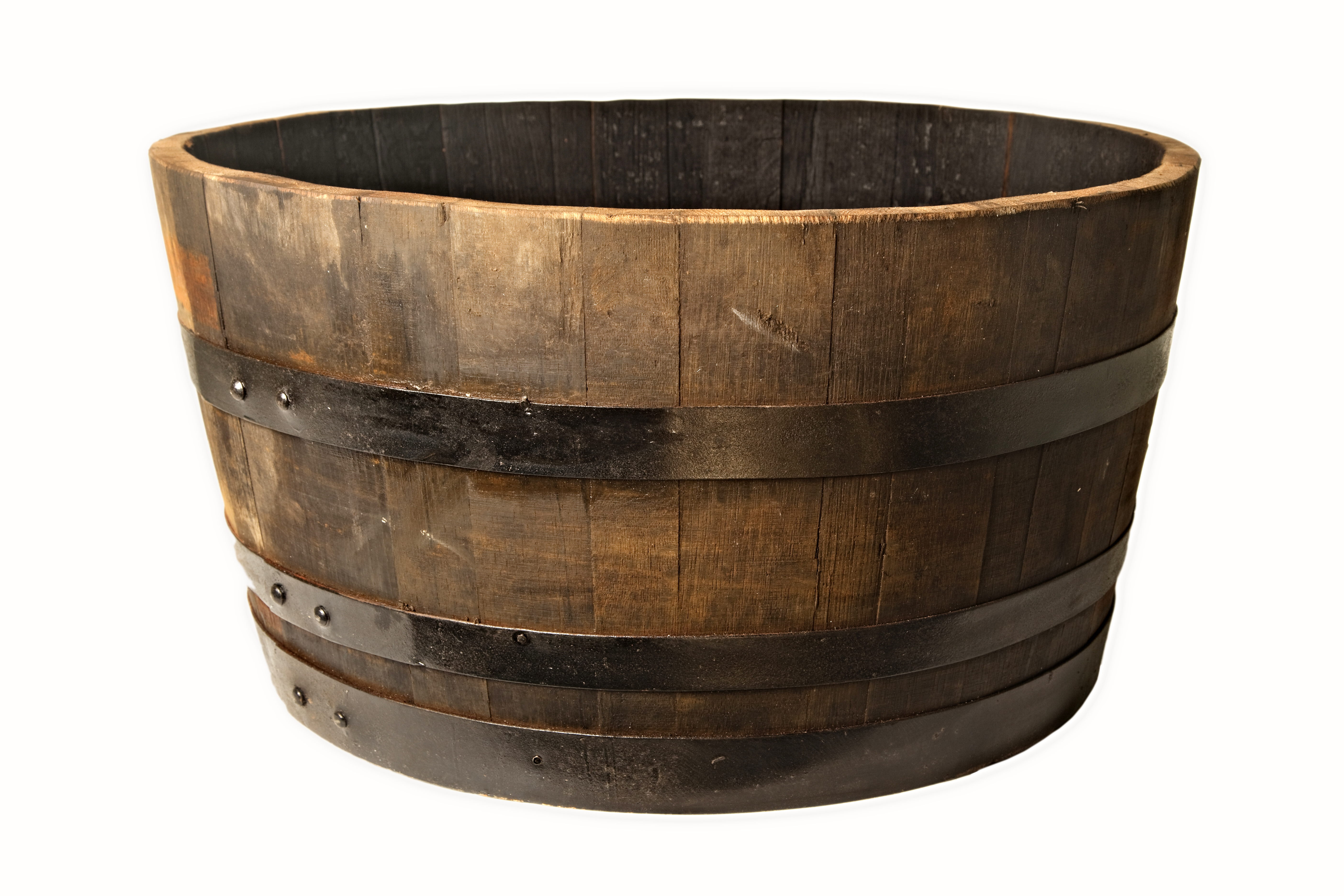 Wooden barrels photo