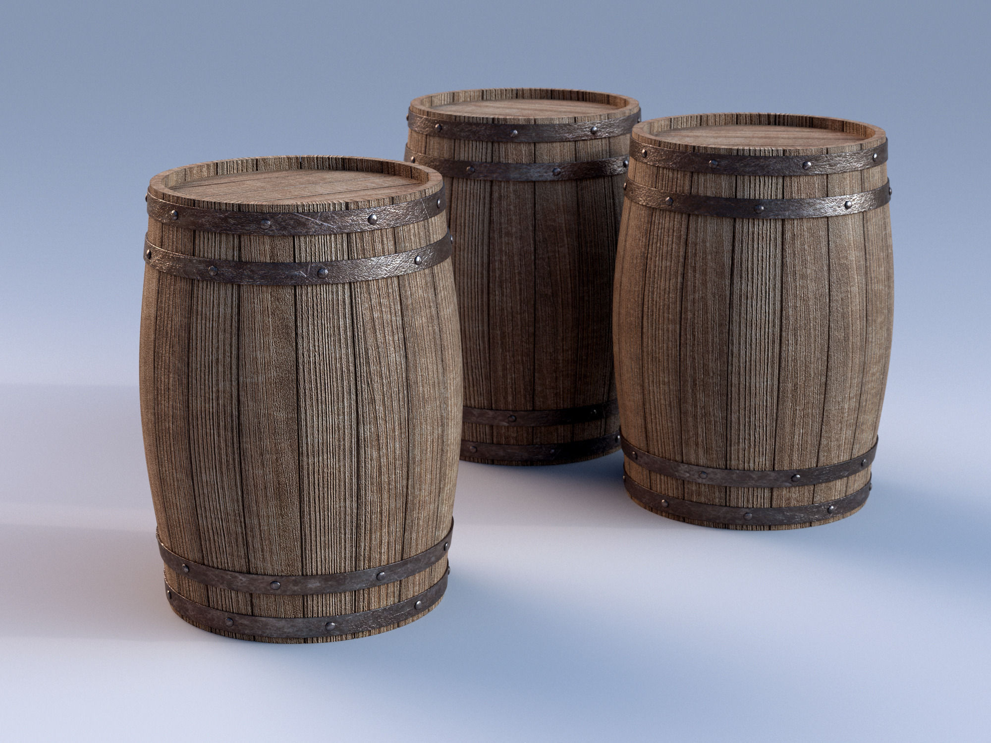 3D model Wooden Barrel ale | CGTrader