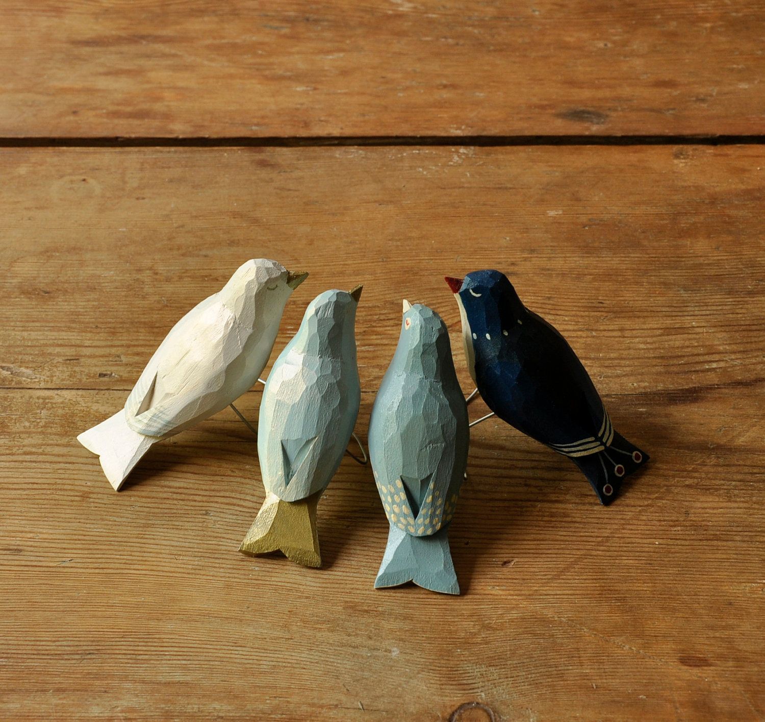 Hand Painted Wooden Bird | Bird, Woods and Woodcarving
