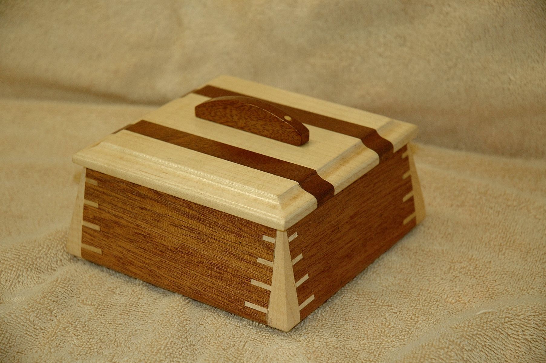 Hand Crafted Small Mahogany Wooden Box # 1 by Wooden-It-Be-Nice ...