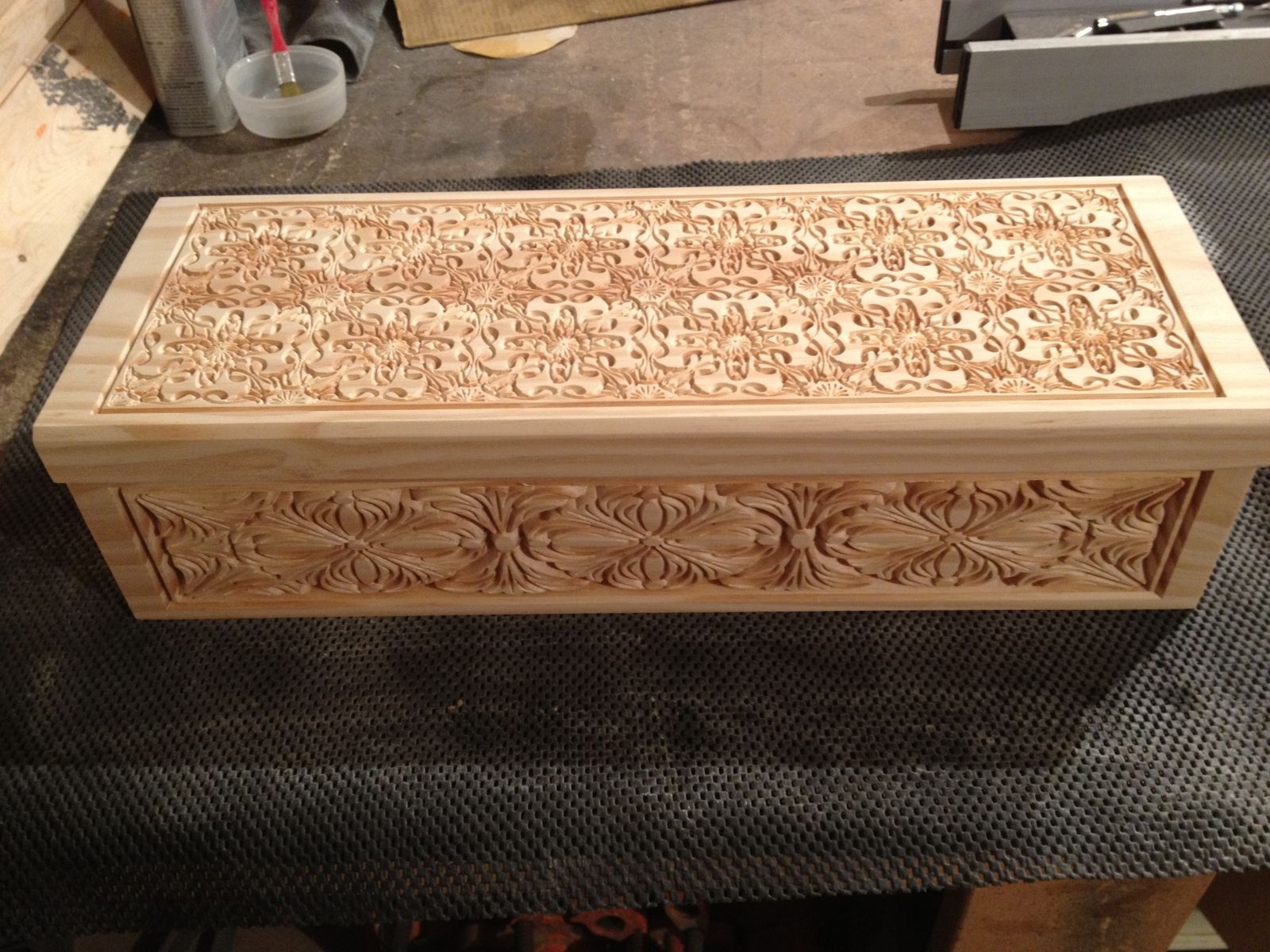 Handmade Carved Wooden Boxes by Raw Creations Cnc | CustomMade.com