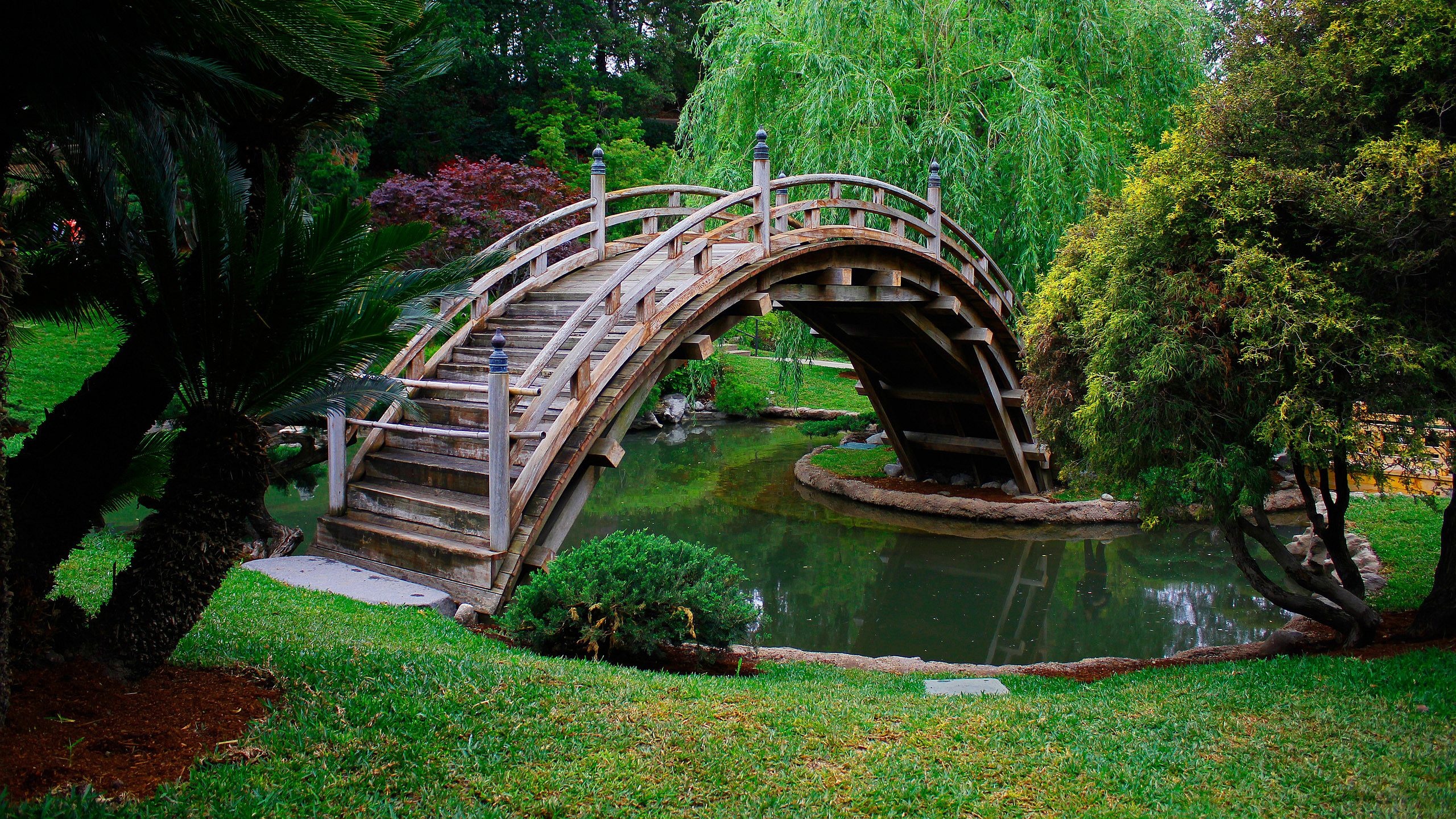 Cool Japanese Wooden Bridge — Photo Designs : Japanese Bridge Ideas
