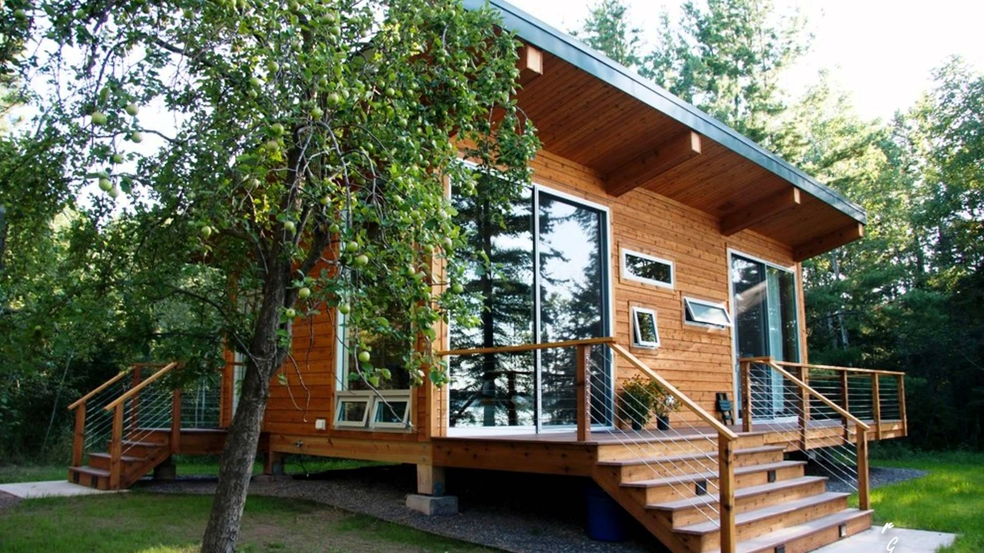 Stunning Modern Cabin Designs - YouTube