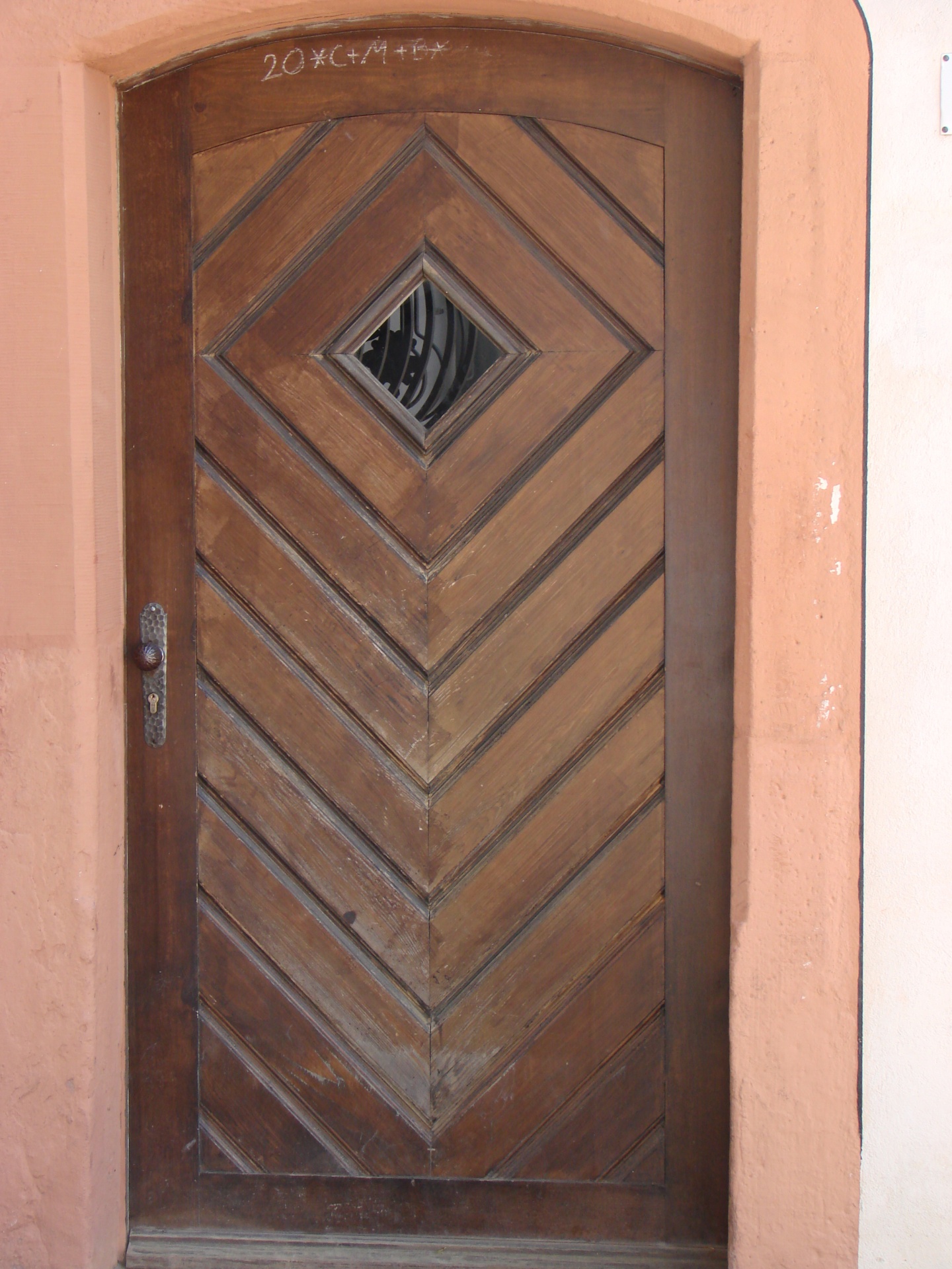 Wooden Door Sandstone Frame Detail Free Stock Photo - Public Domain ...