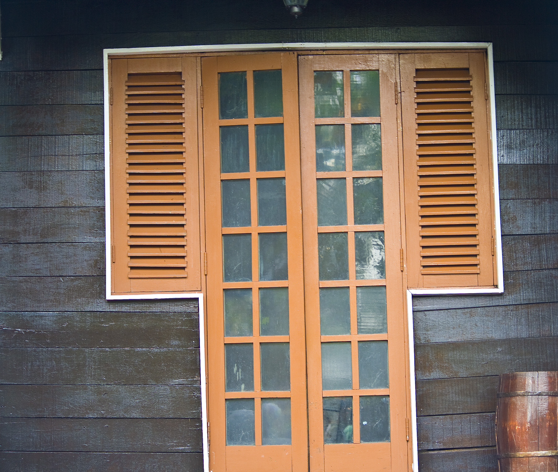 Wooden Exotic Door, Ancient, Rusty, Old, Orange, HQ Photo