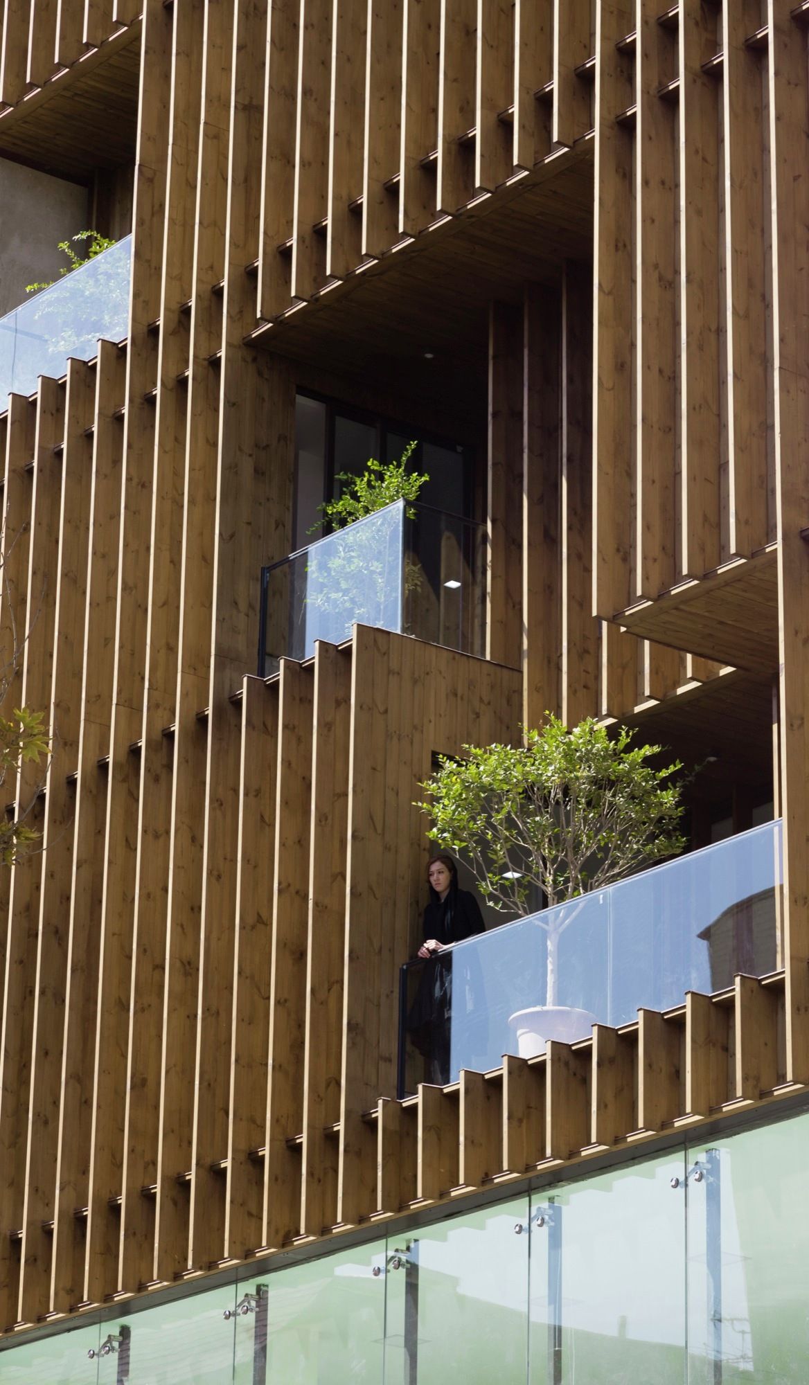Stylish Balconies Become Integral Parts Of Their Building's Facade