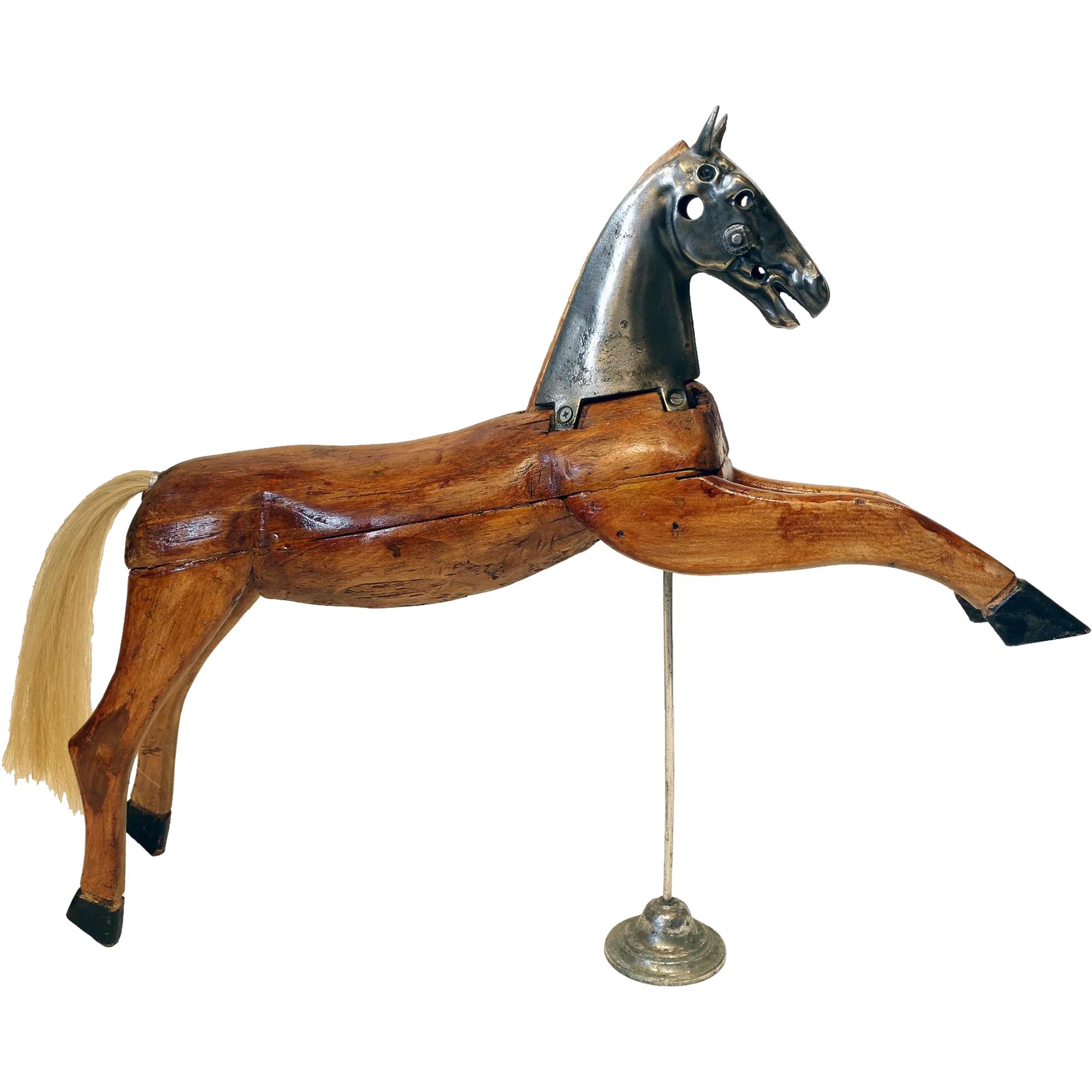 Wooden Horse Toy from France. : Relic Antiques of London | Ruby Lane