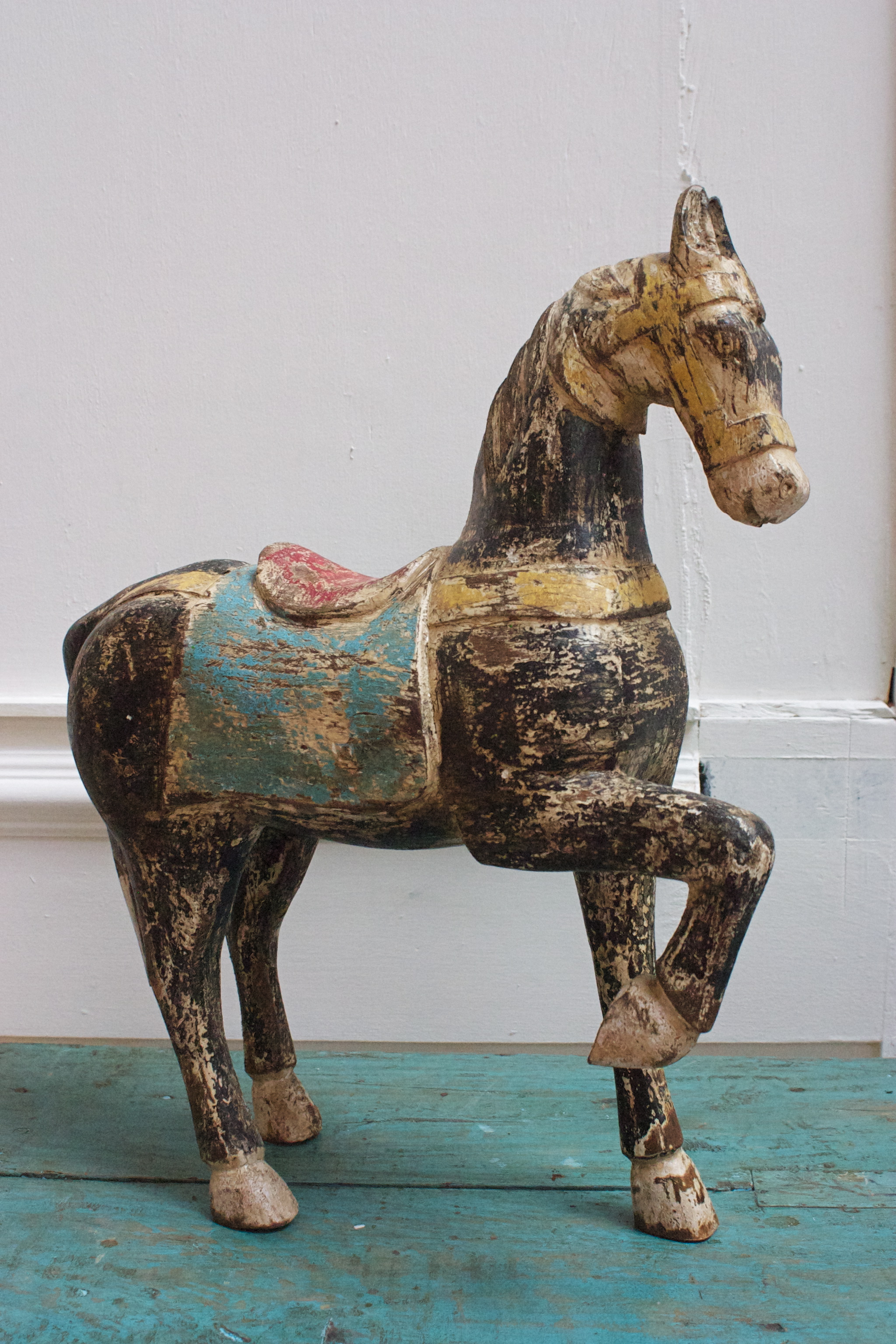 SOLD – Indian wooden horse | The Velveteen Rabbit