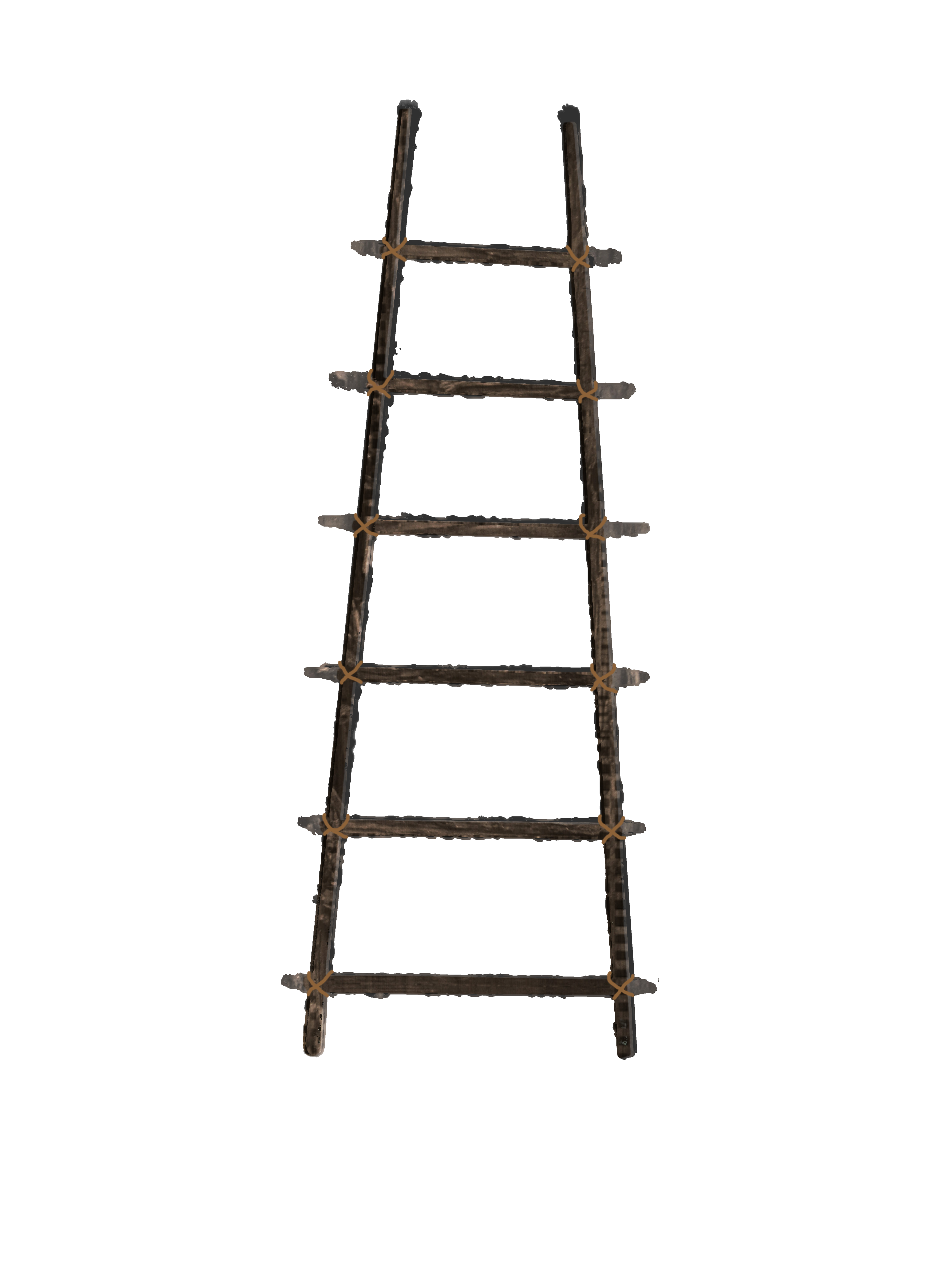 Old Wooden Ladder PNG Stock with ROPE LARGE by annamae22 on DeviantArt