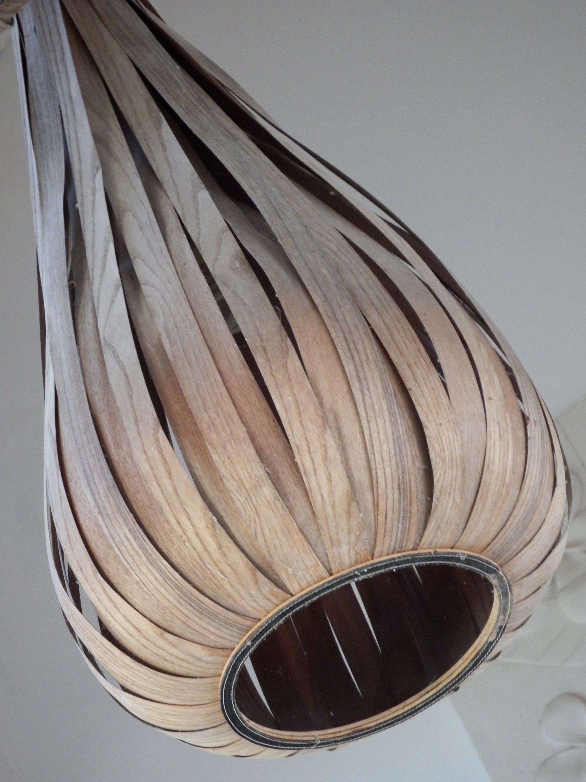 Wooden lightshade photo