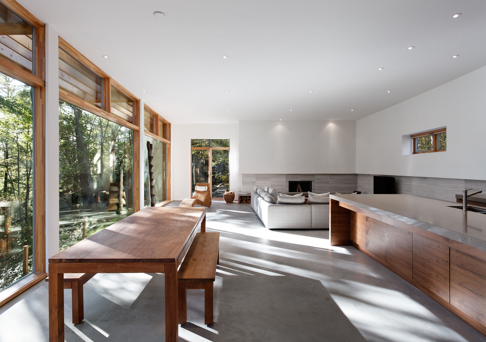 Cute Architecture Minimalist Wooden Residence Interior By Tact And ...