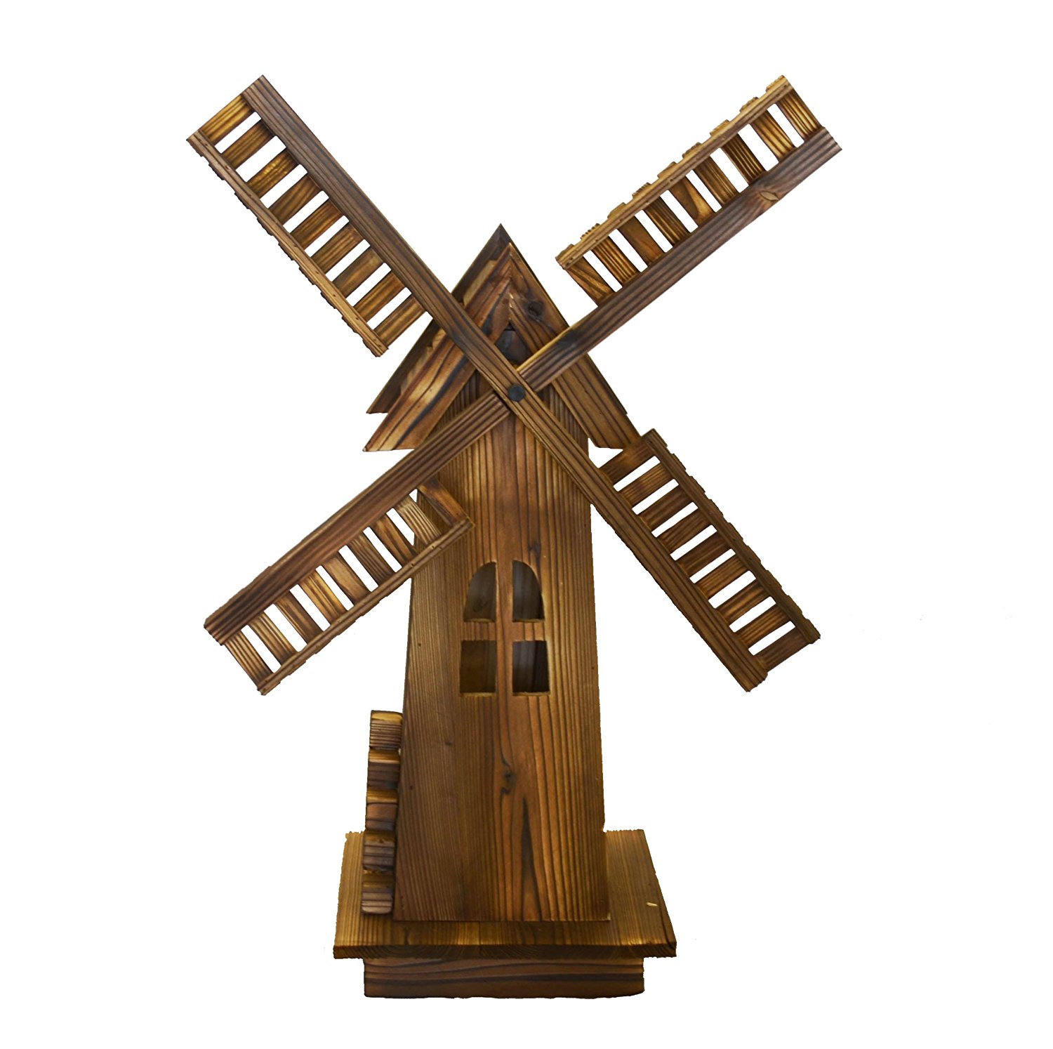 Amazon.com : Wooden Dutch Windmill - Classic Old-fashioned Windmill ...