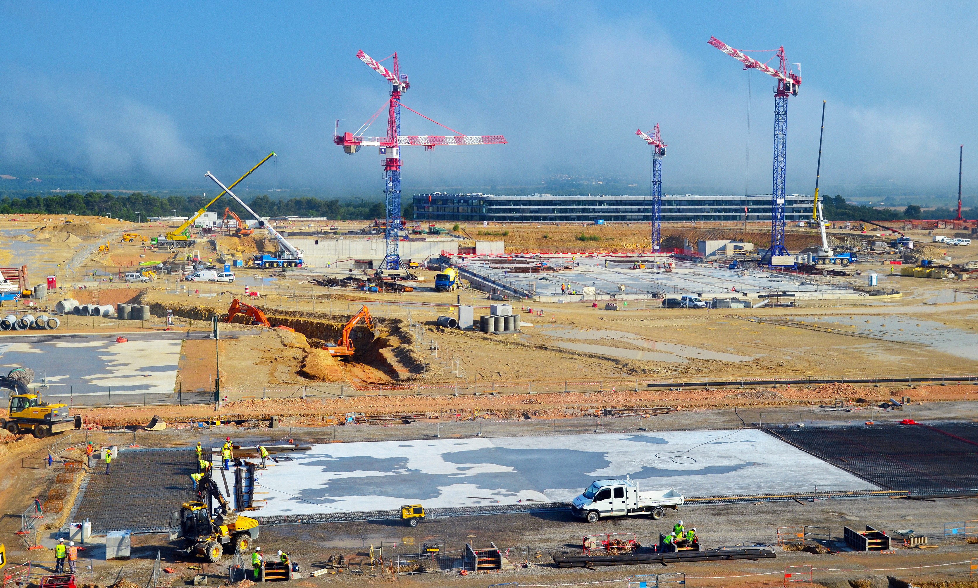 Summer postcards from the ITER worksite