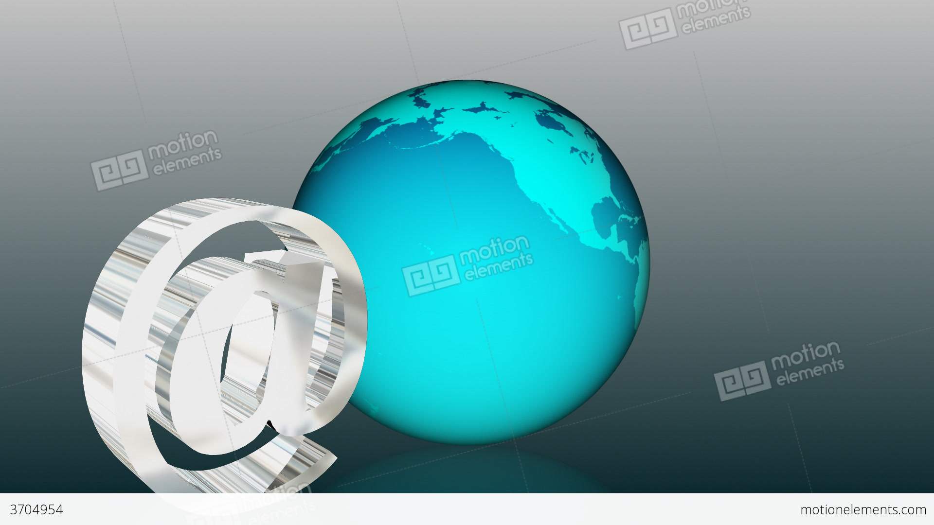 Email Global Communication Stock Animation | 3704954