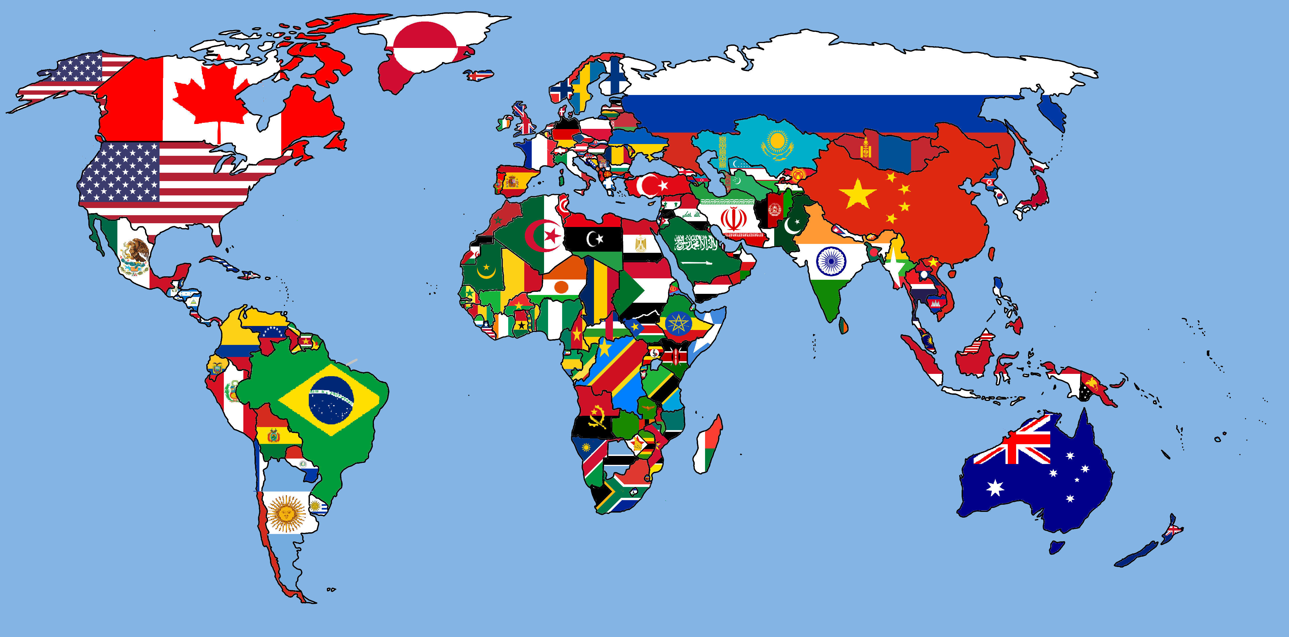 Free photo World Flag Map Atlas, Countries, Flags Free Download