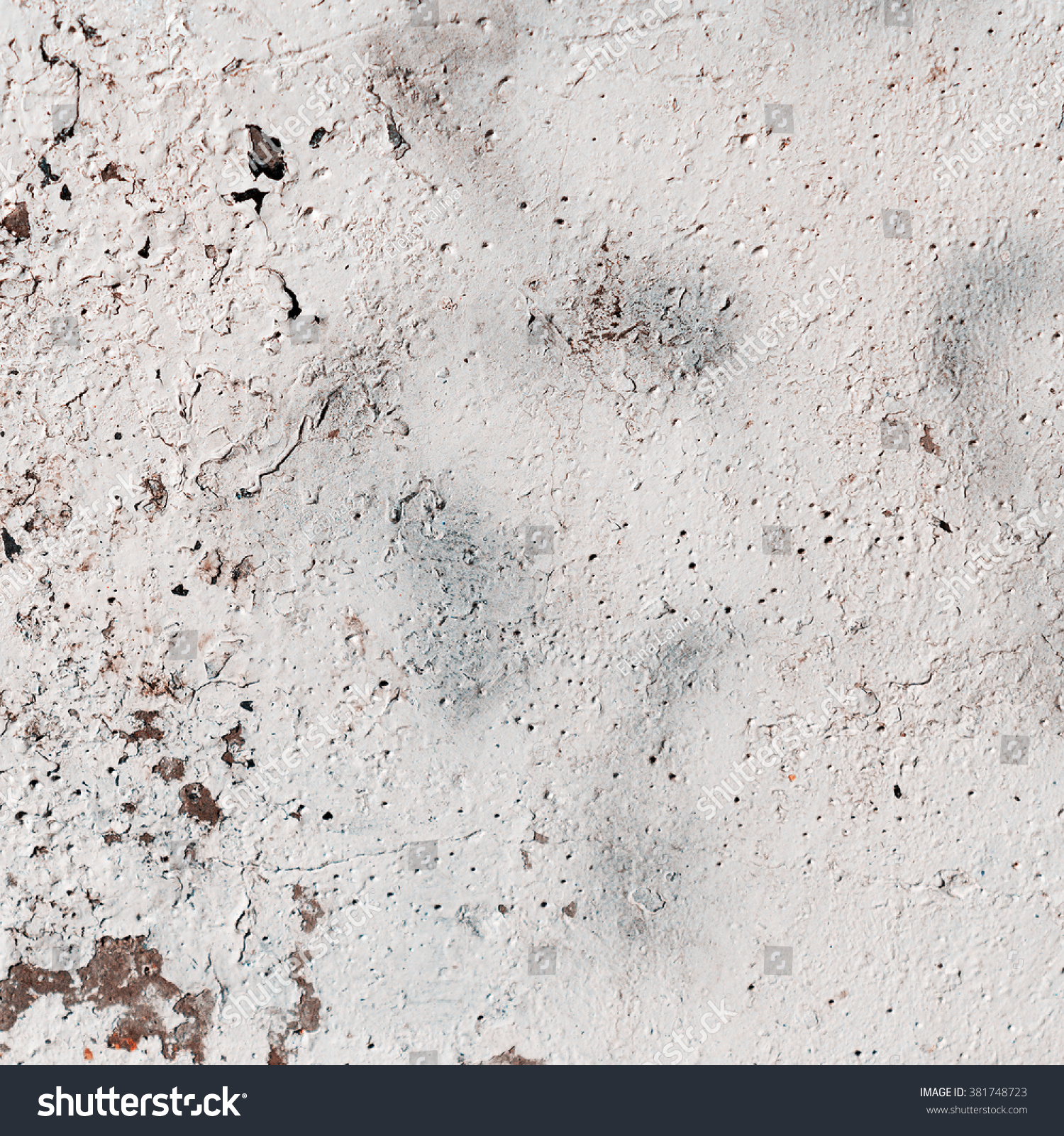 Concrete Weathered Worn Wall Damaged Paint Stock Photo (Royalty Free ...