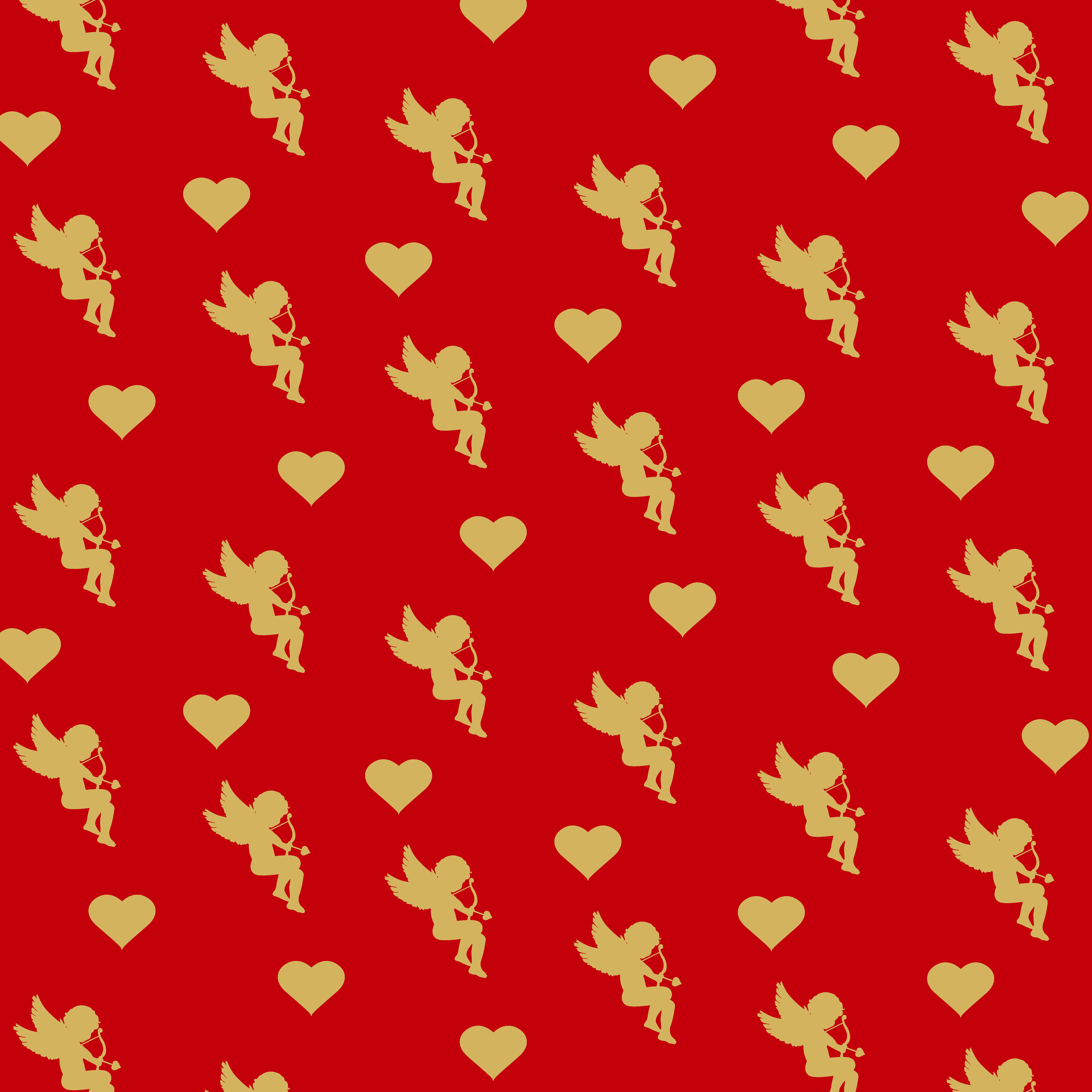 Wrapping paper. Valentine's Day ~ Illustrations ~ Creative Market