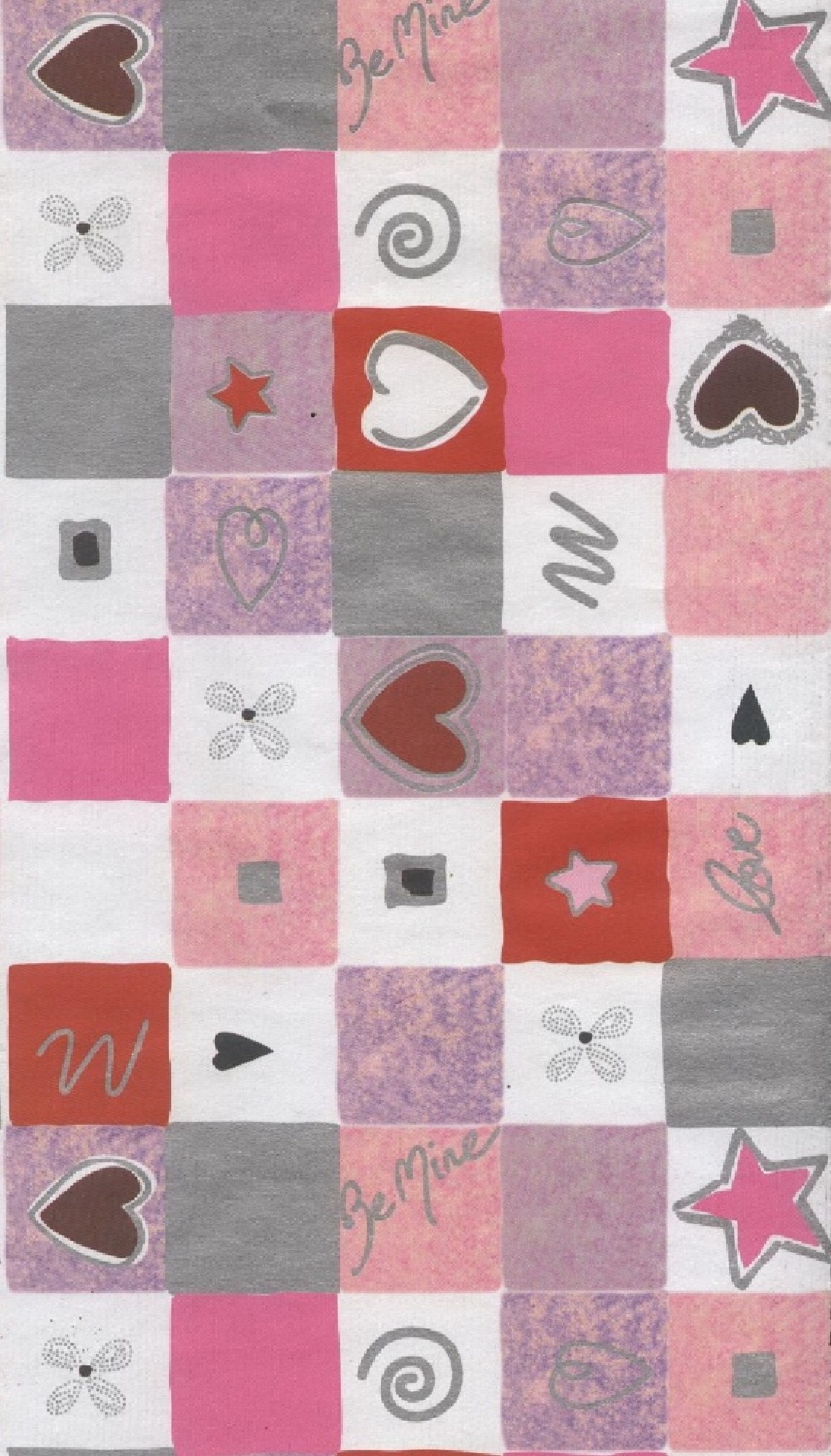 Wrapping Paper, Design, Heart, Paper, Pink, HQ Photo