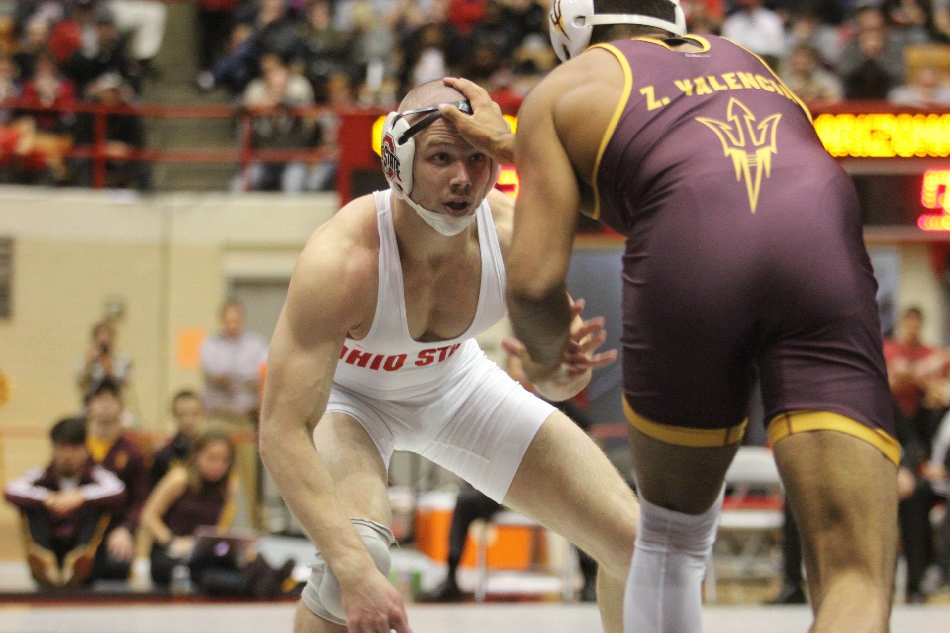 Wrestling: Ohio State defeats Arizona State 31-12 in home-opening ...
