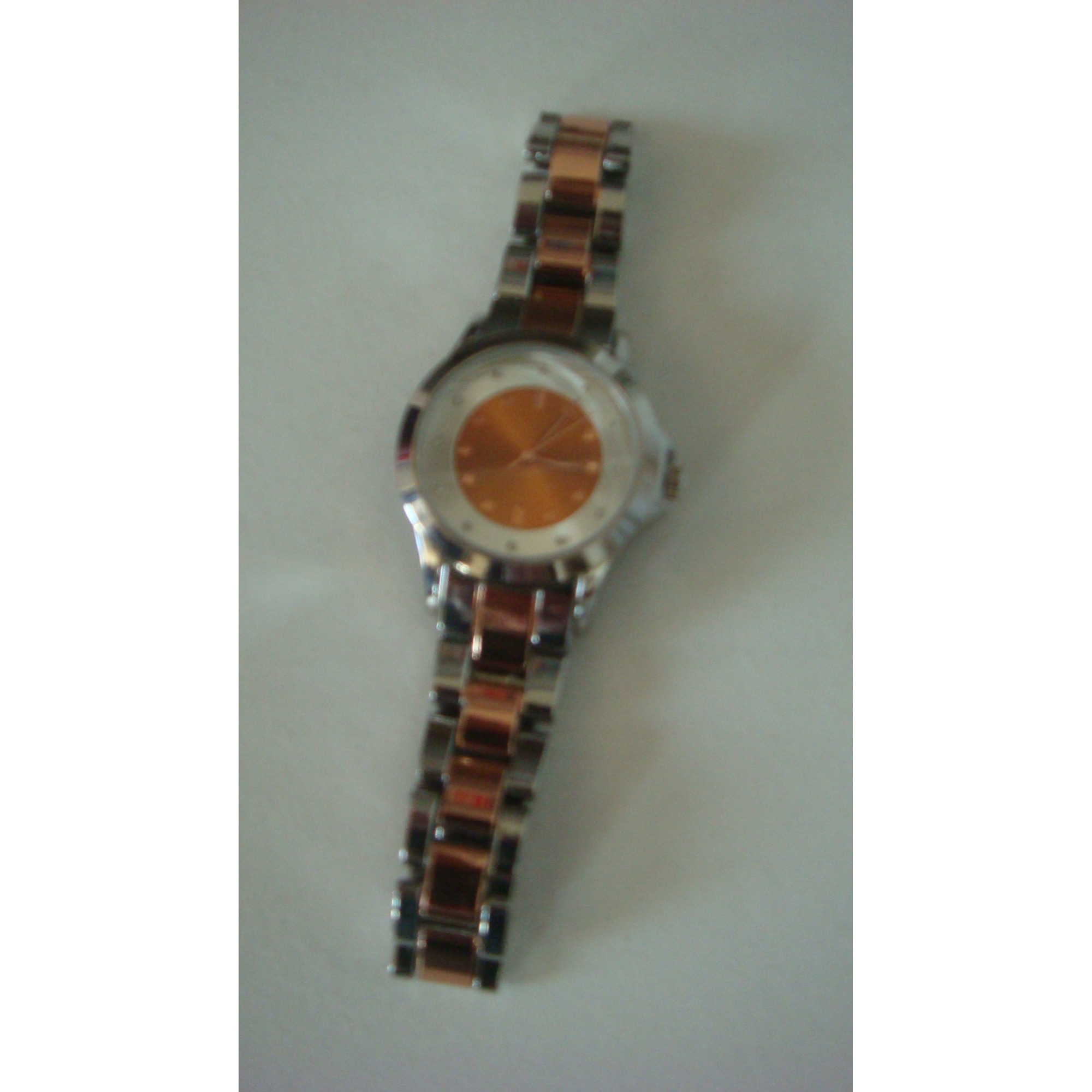 Wrist Watch LBVYR STAINLESS STEEL argenté acier et rosé vendu par ...
