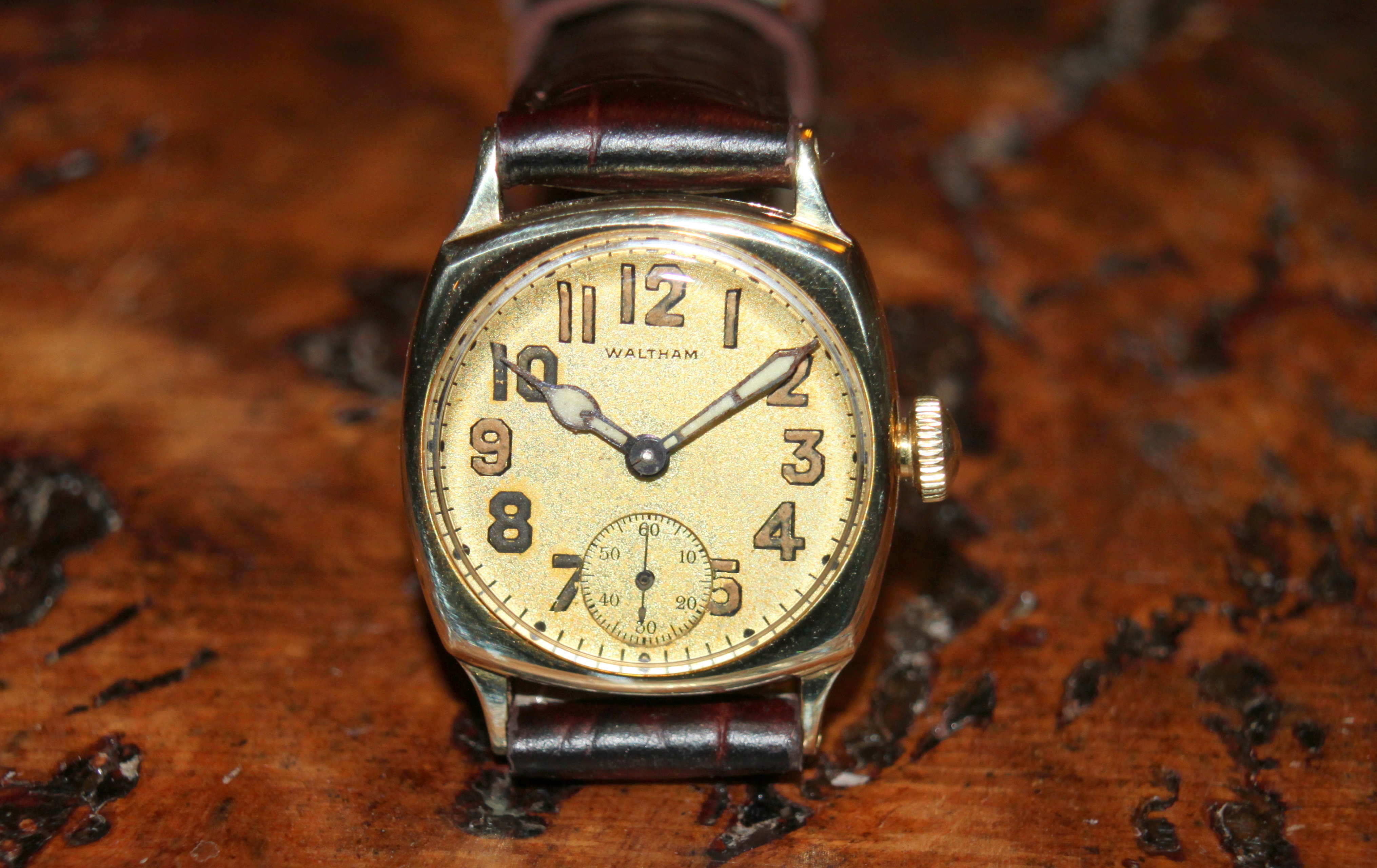 Rare Vintage Waltham Military Watch