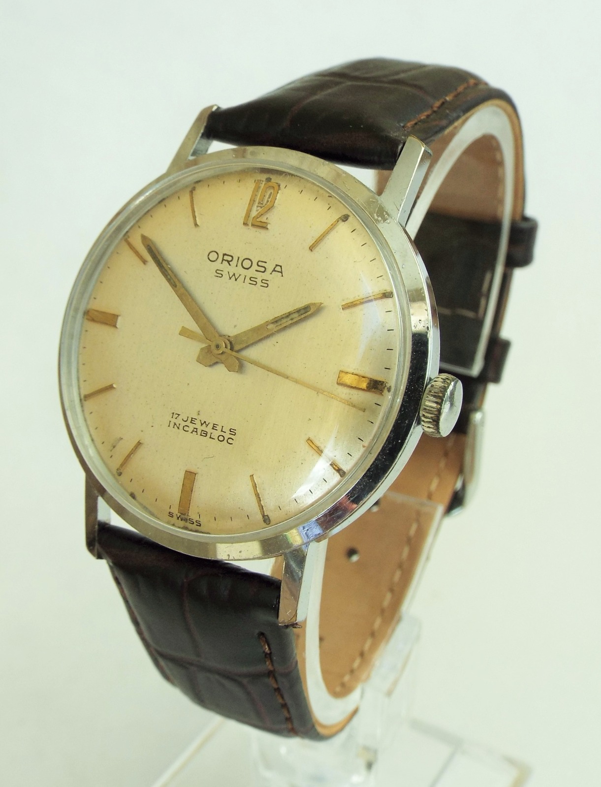 Gents Oriosa Wrist Watch c.1960 - LA82195 | LoveAntiques.com