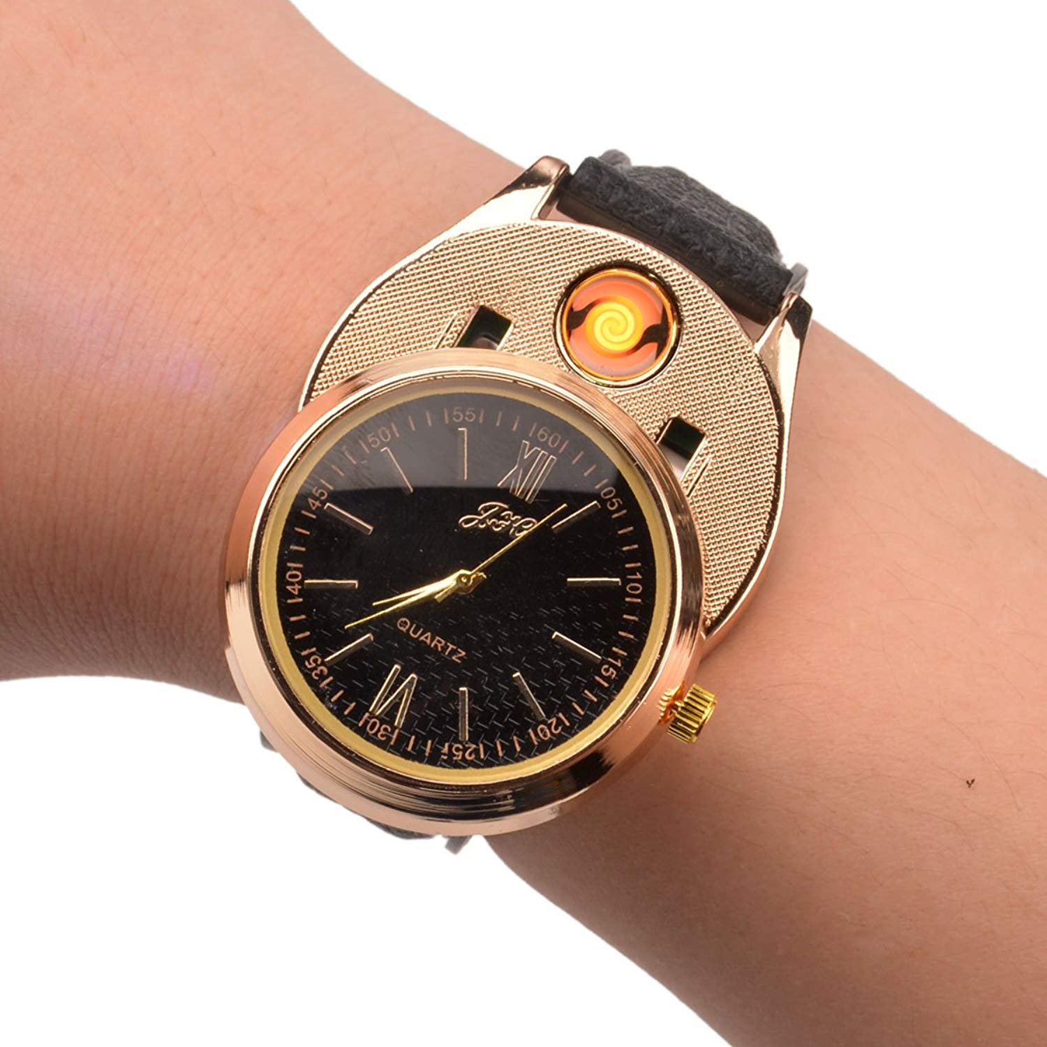 Amazon.com: Ckeyin ®Unisex Sporty wristwatch with USB ...