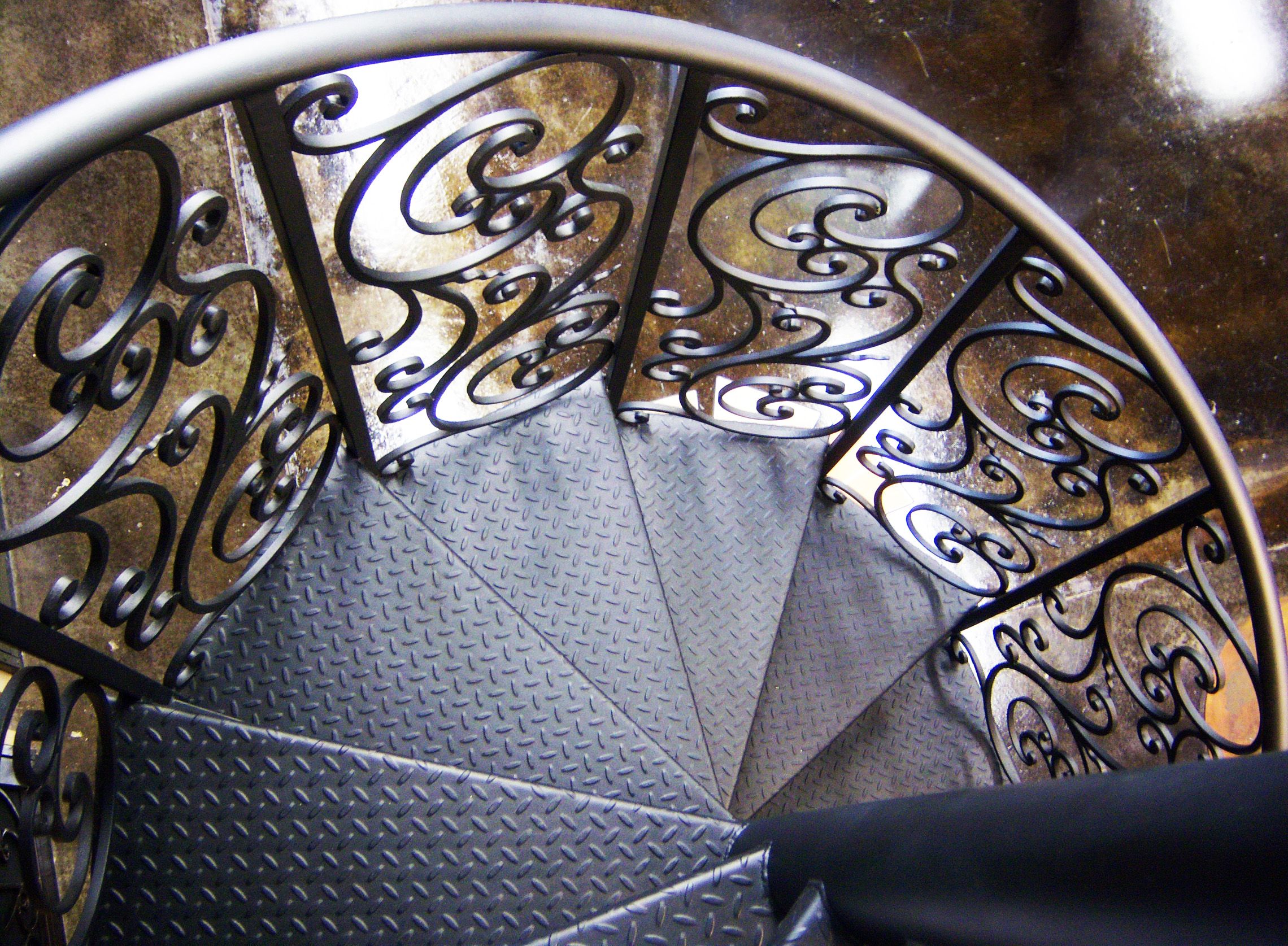 Wrought Iron Decor | Wrought iron staircase, Iron staircase and ...