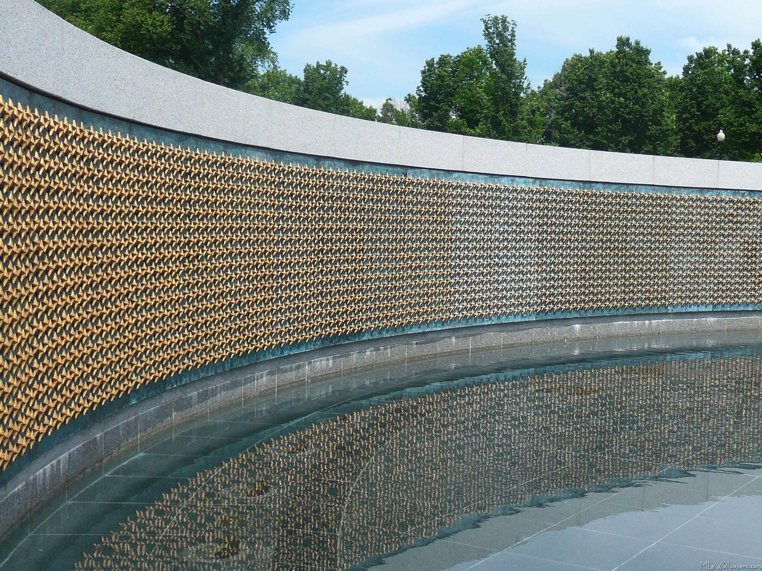 MLeWallpapers.com - WWII Memorial Freedom Wall