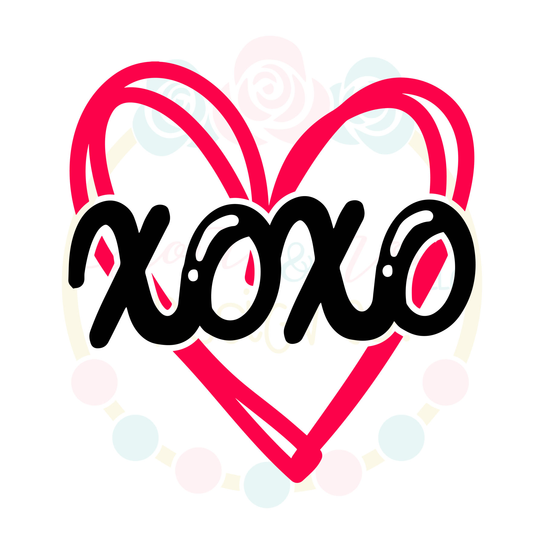 XOXO Heart - SoFontsy